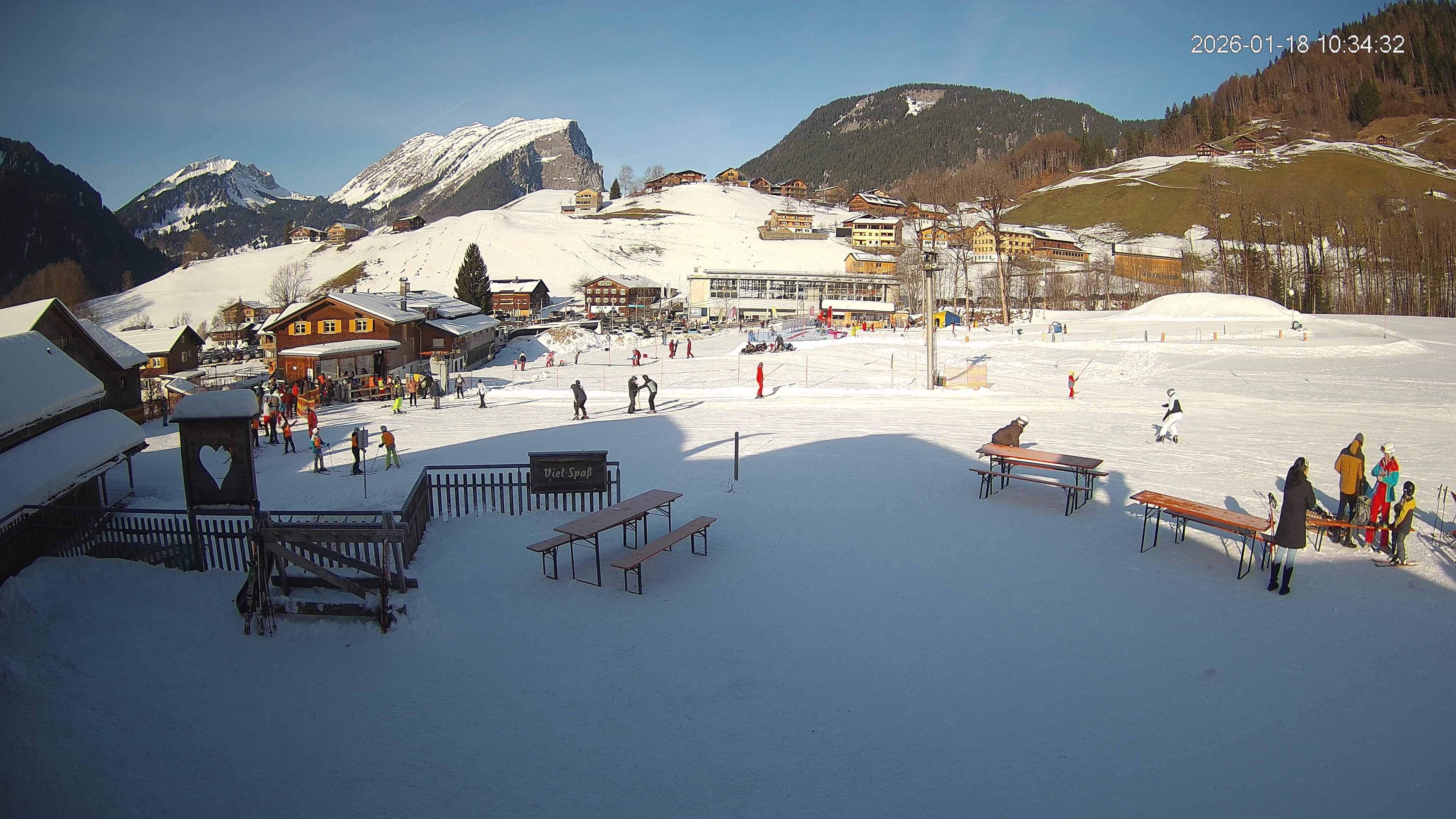 Archiv Foto Webcam Schrannenhof am Diedamskopf