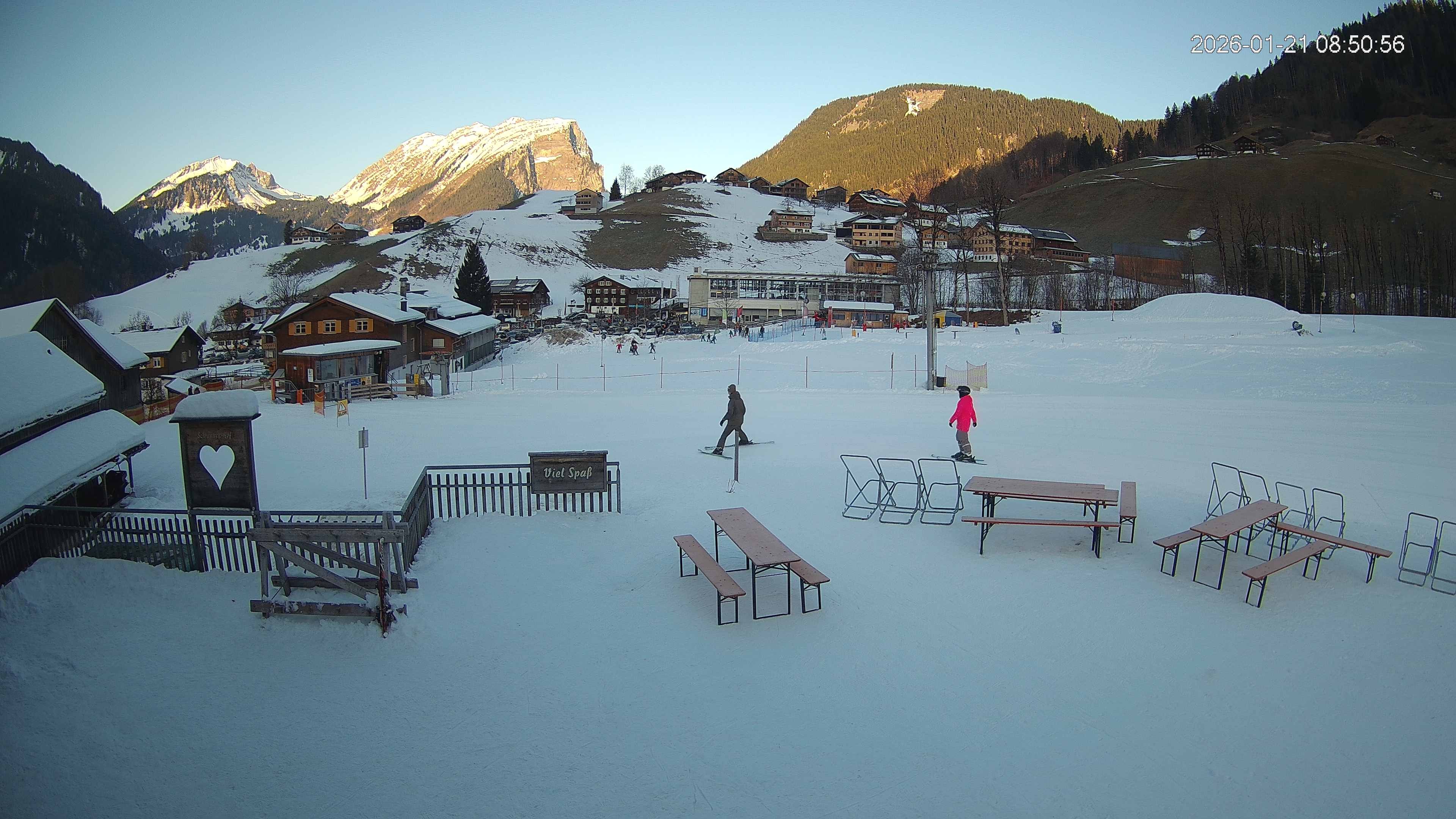 Archiv Foto Webcam Schrannenhof am Diedamskopf