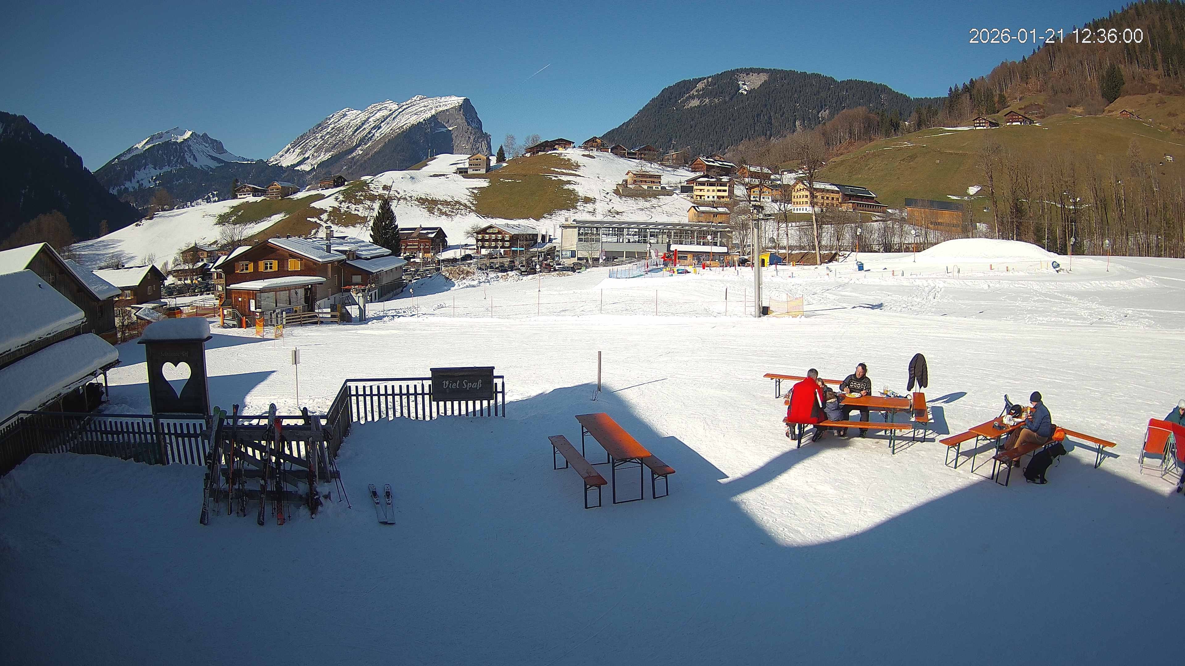 Archiv Foto Webcam Schrannenhof am Diedamskopf