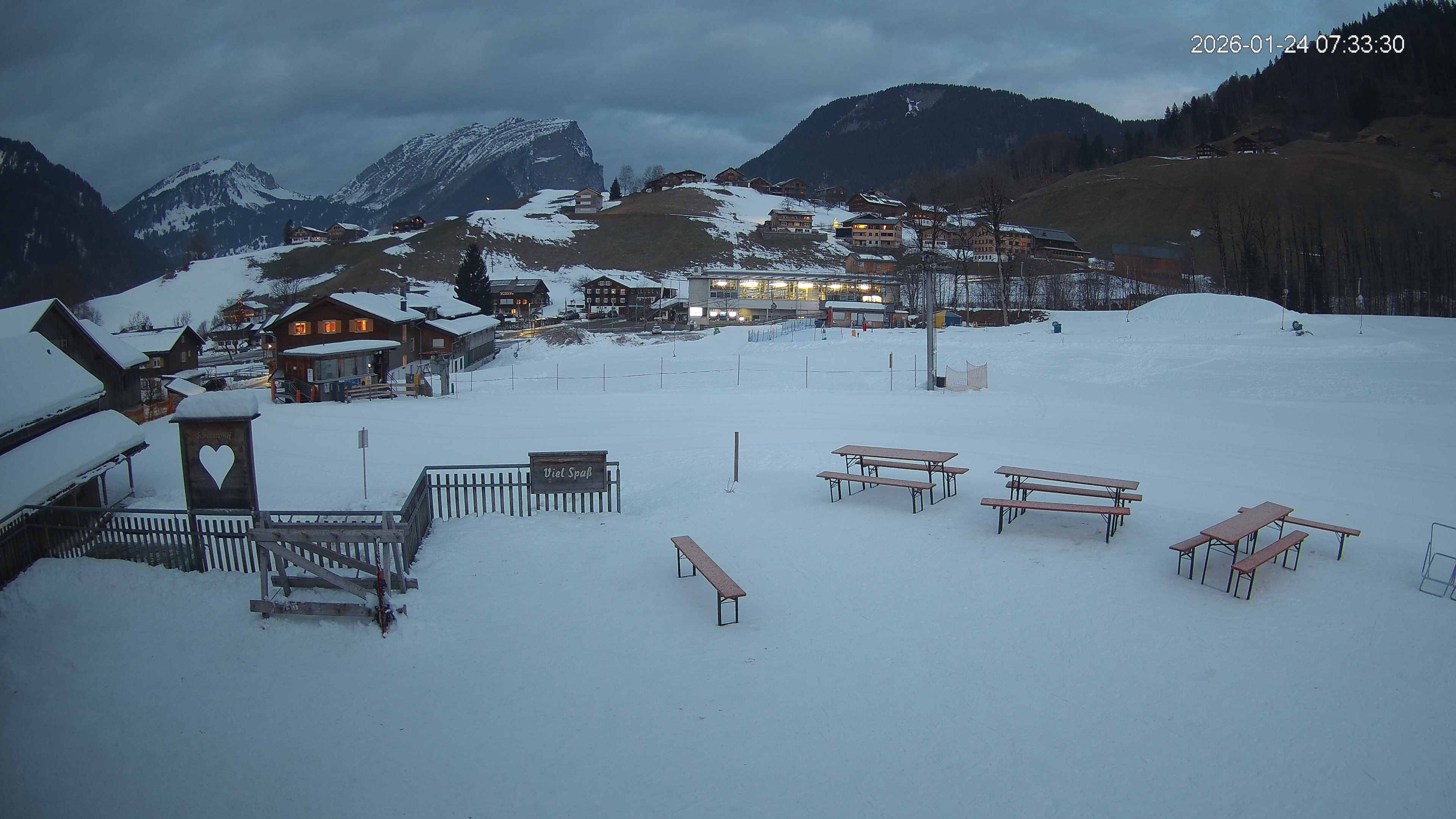 Archiv Foto Webcam Schrannenhof am Diedamskopf