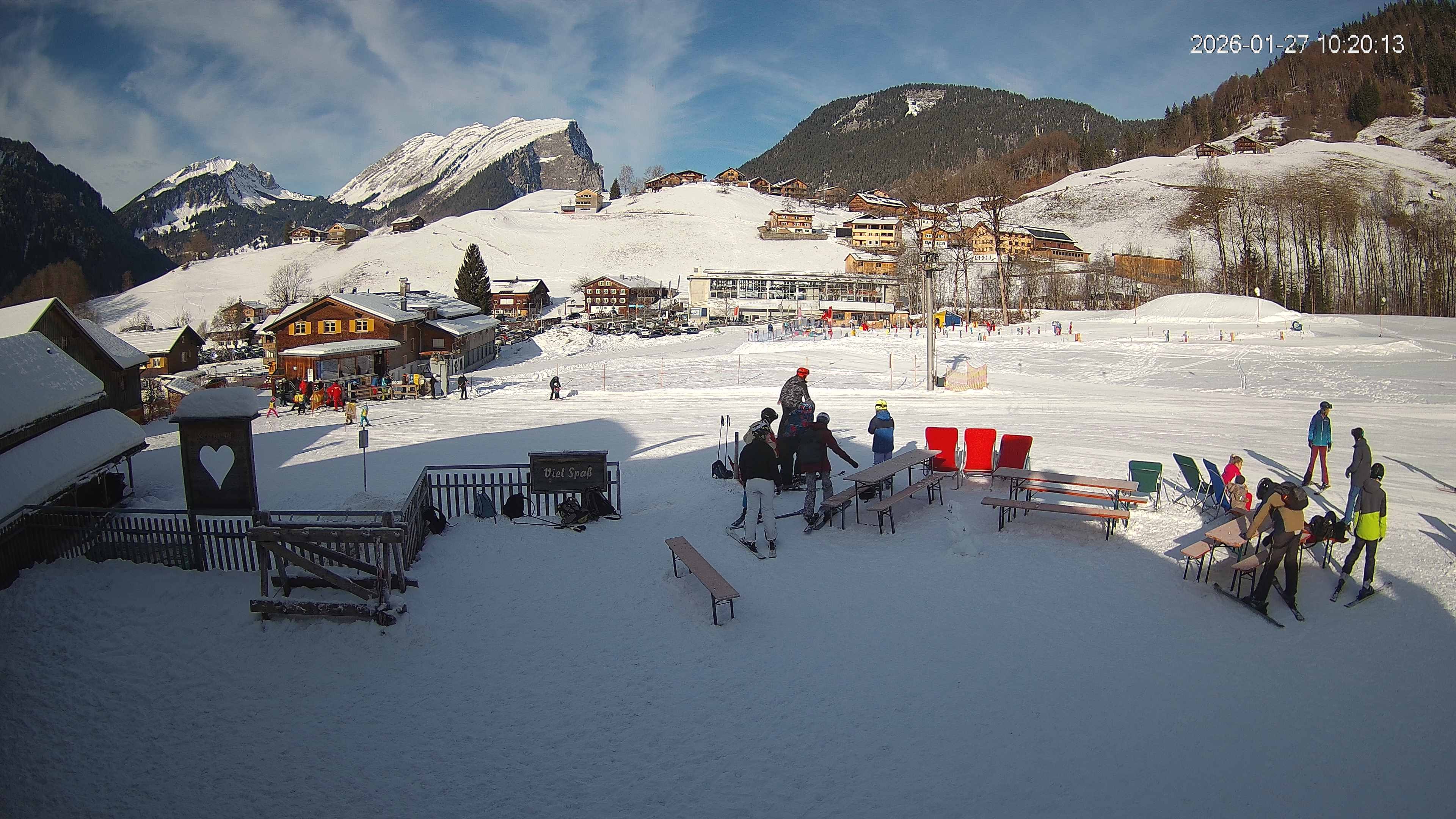 Archiv Foto Webcam Schrannenhof am Diedamskopf