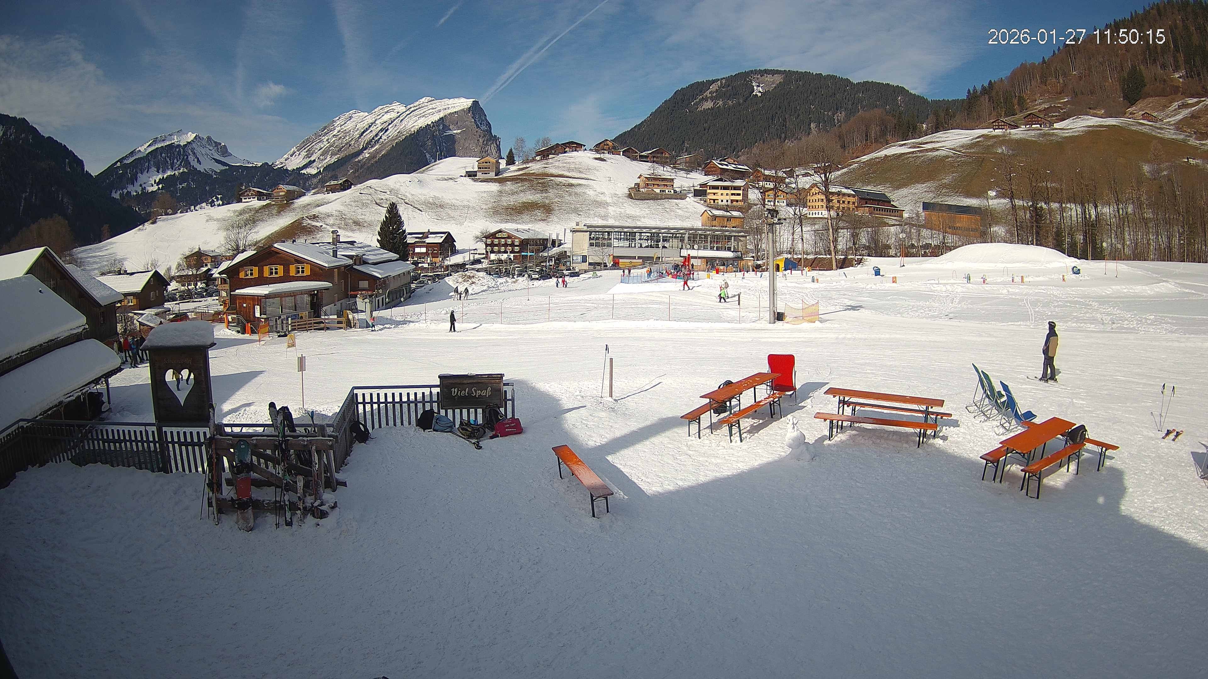 Archiv Foto Webcam Schrannenhof am Diedamskopf