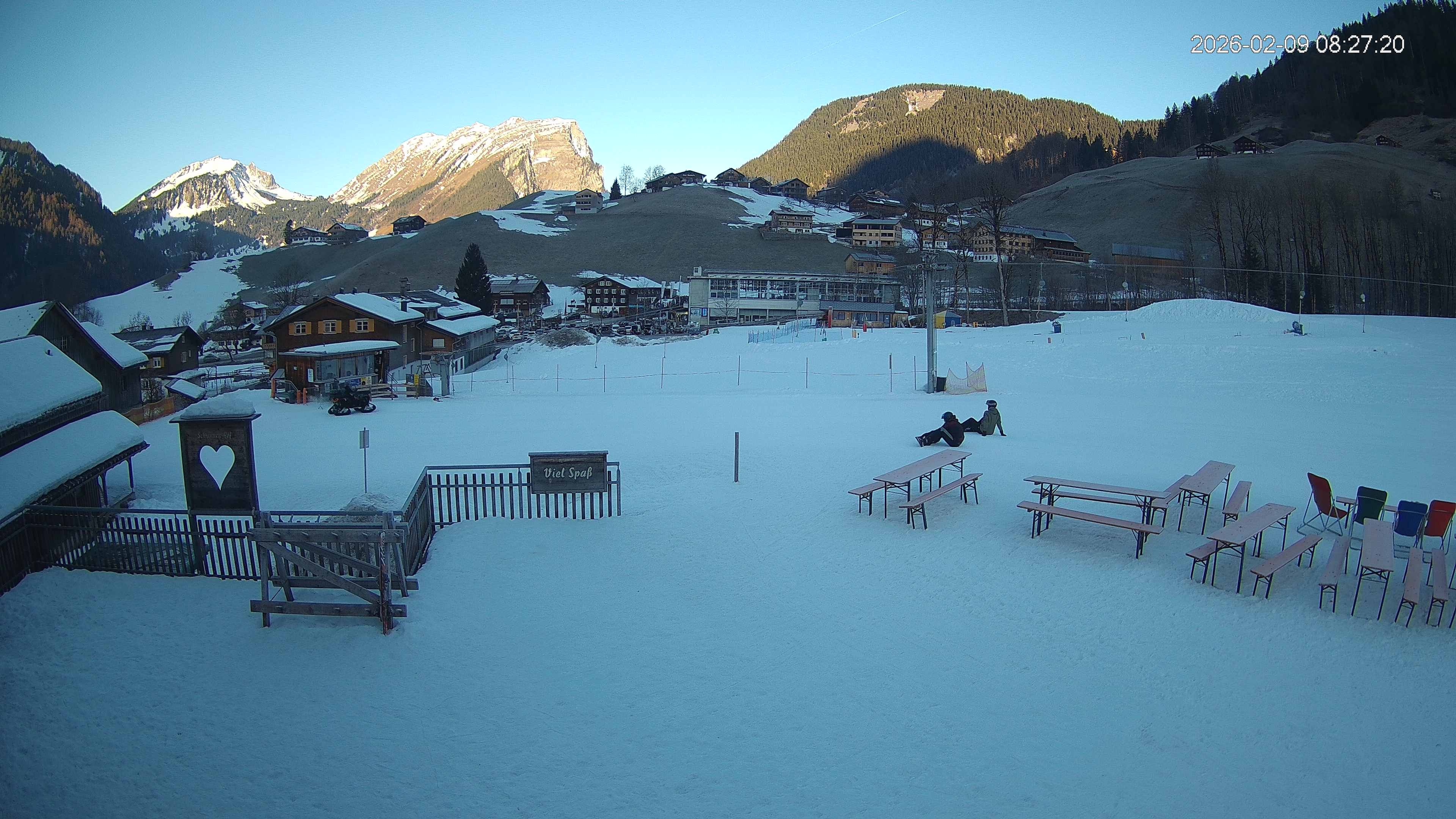 Archiv Foto Webcam Schrannenhof am Diedamskopf