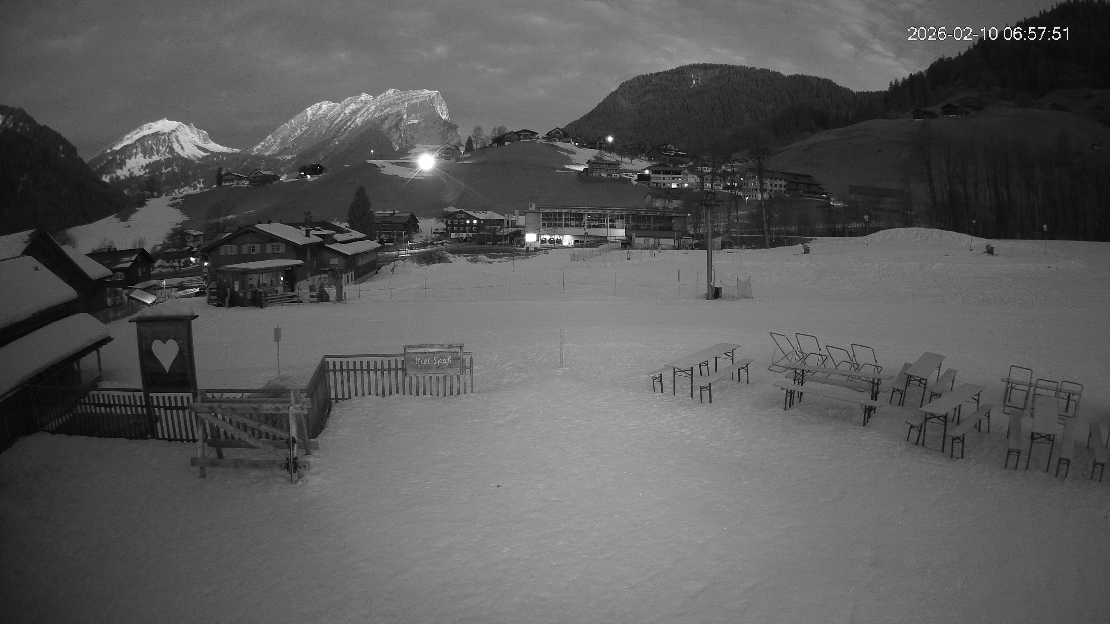 Archiv Foto Webcam Schrannenhof am Diedamskopf