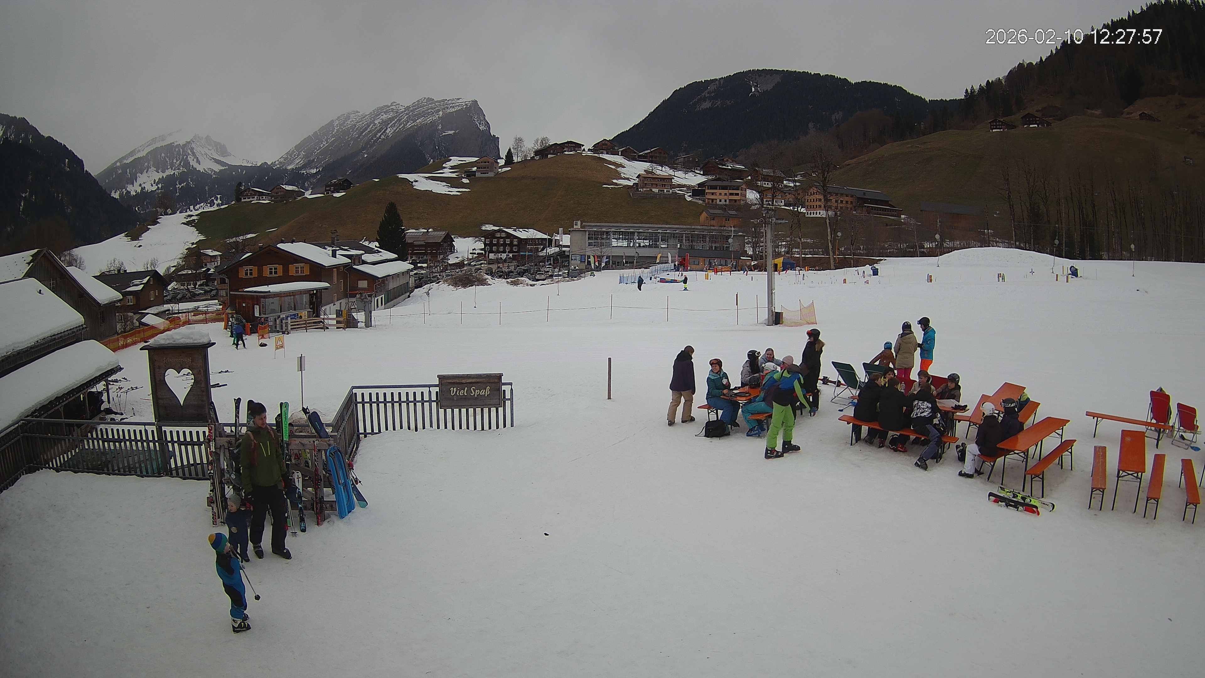 Archiv Foto Webcam Schrannenhof am Diedamskopf