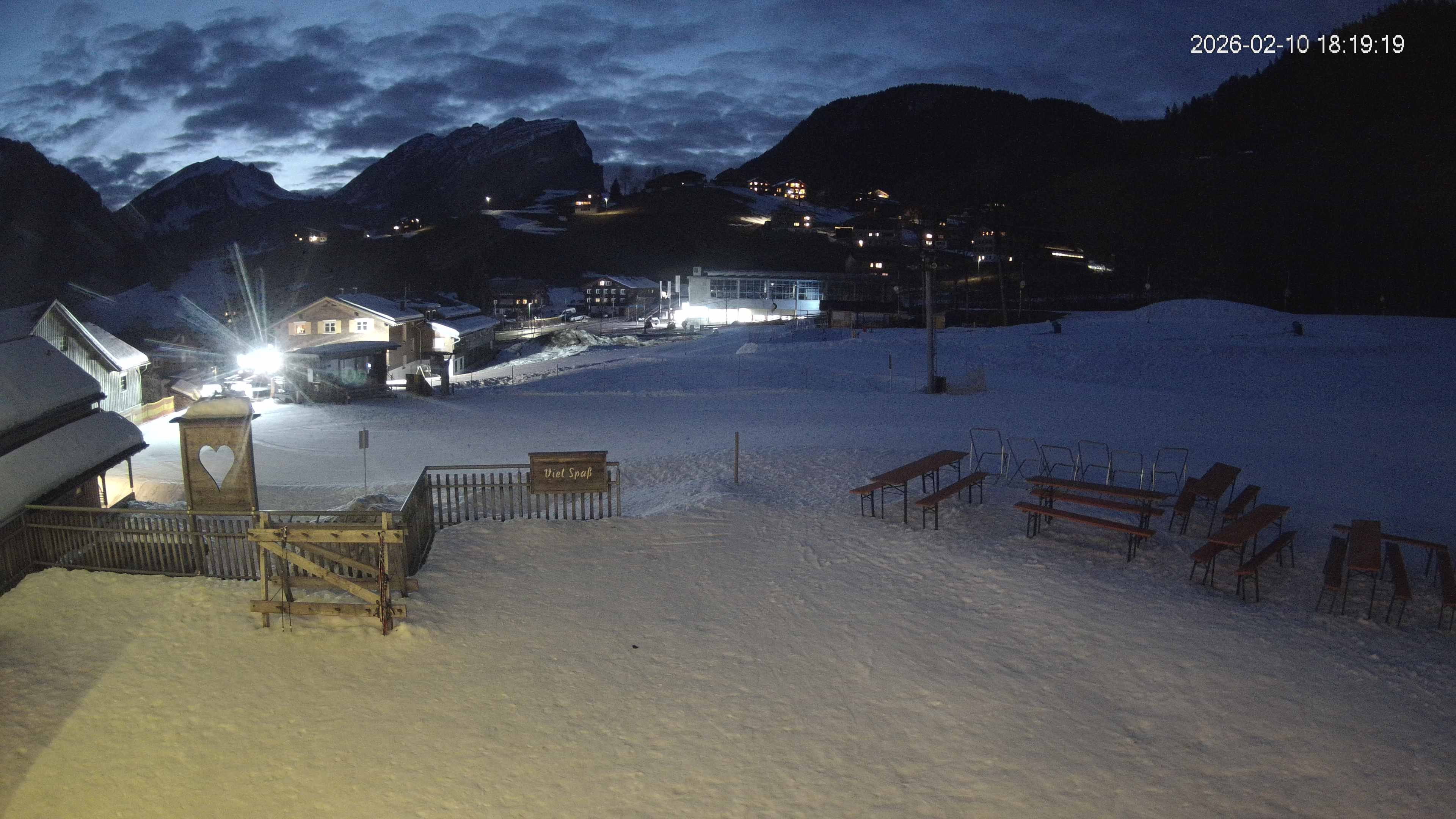 Archiv Foto Webcam Schrannenhof am Diedamskopf