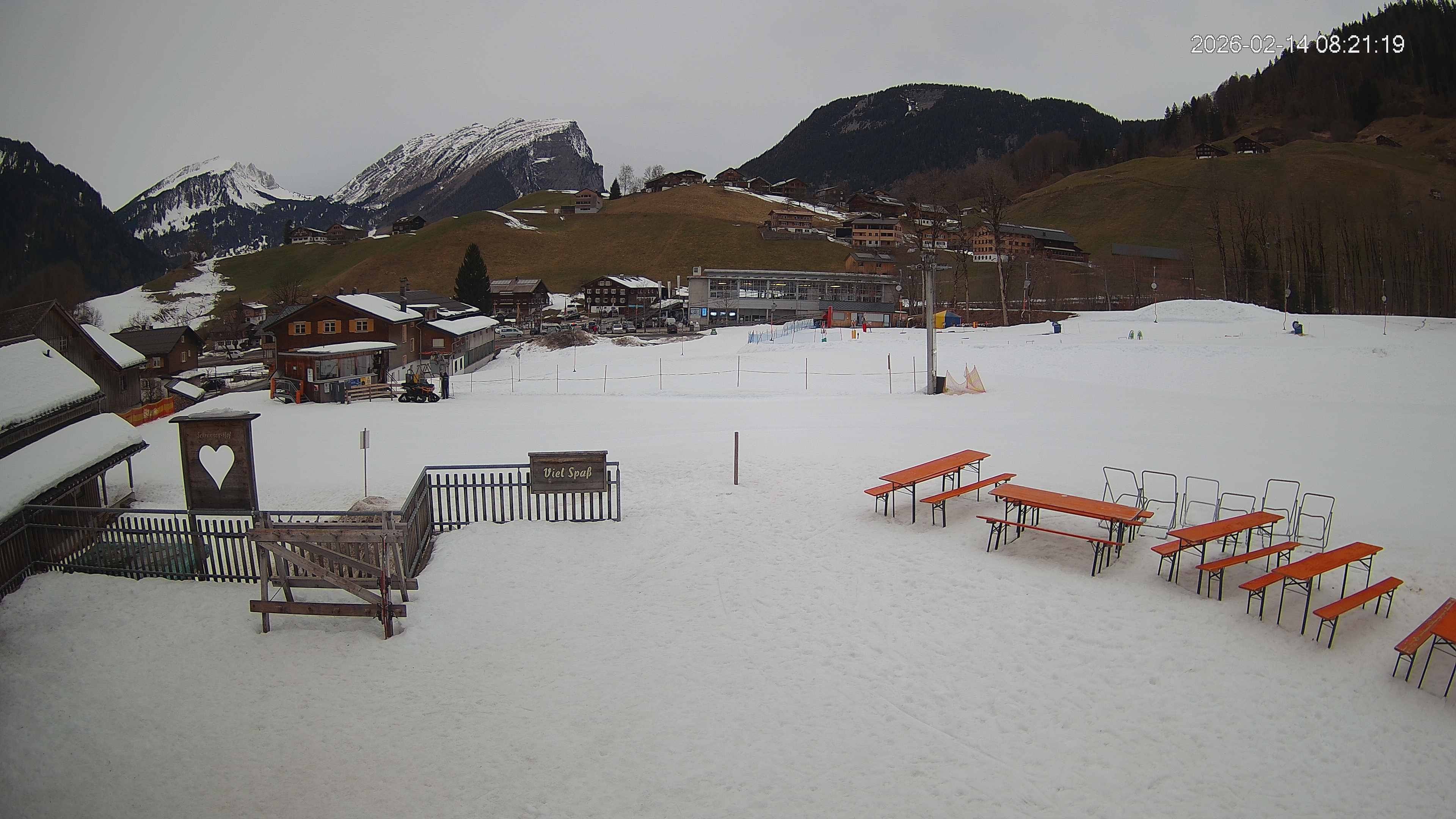 Archiv Foto Webcam Schrannenhof am Diedamskopf