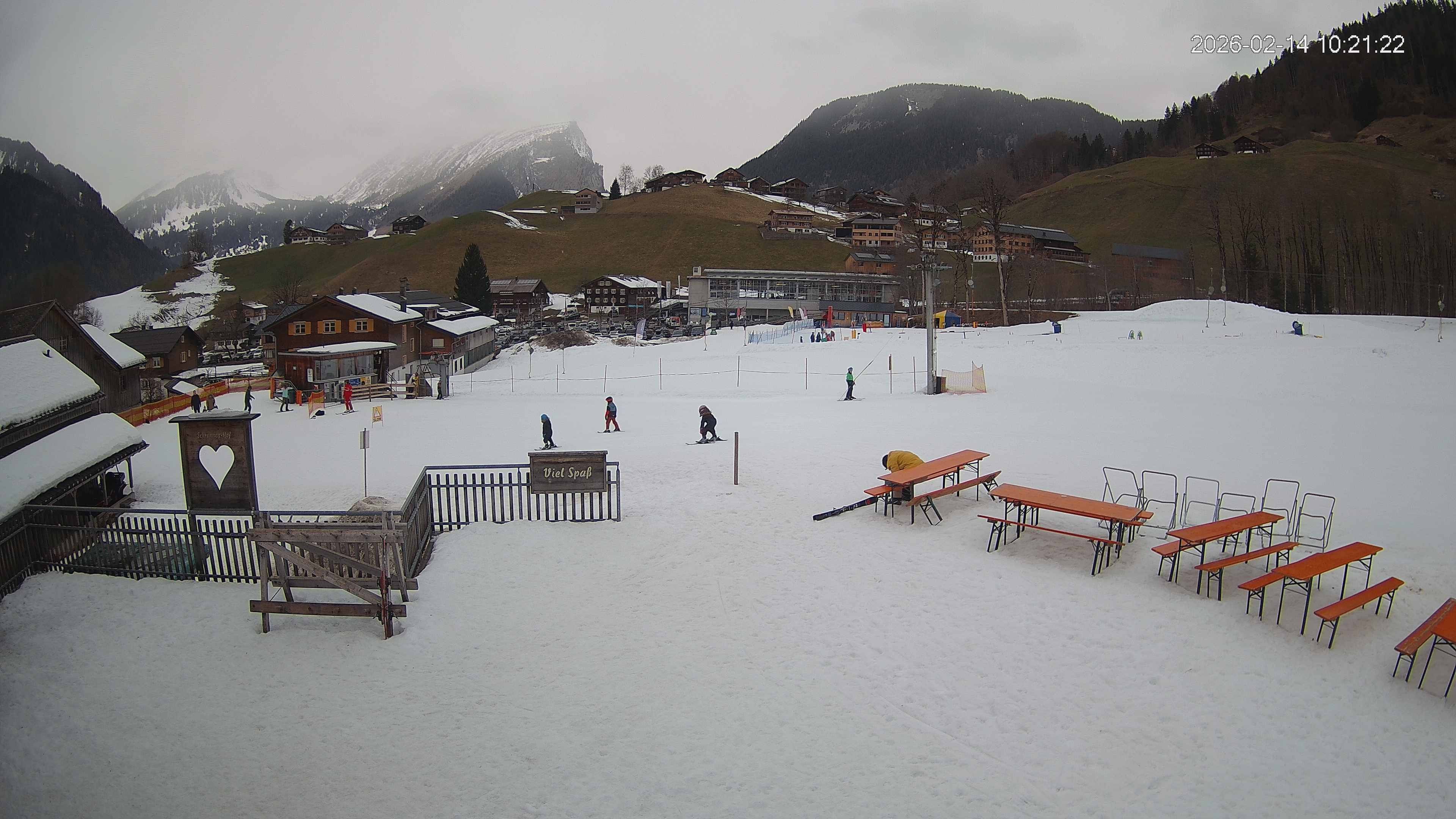 Archiv Foto Webcam Schrannenhof am Diedamskopf