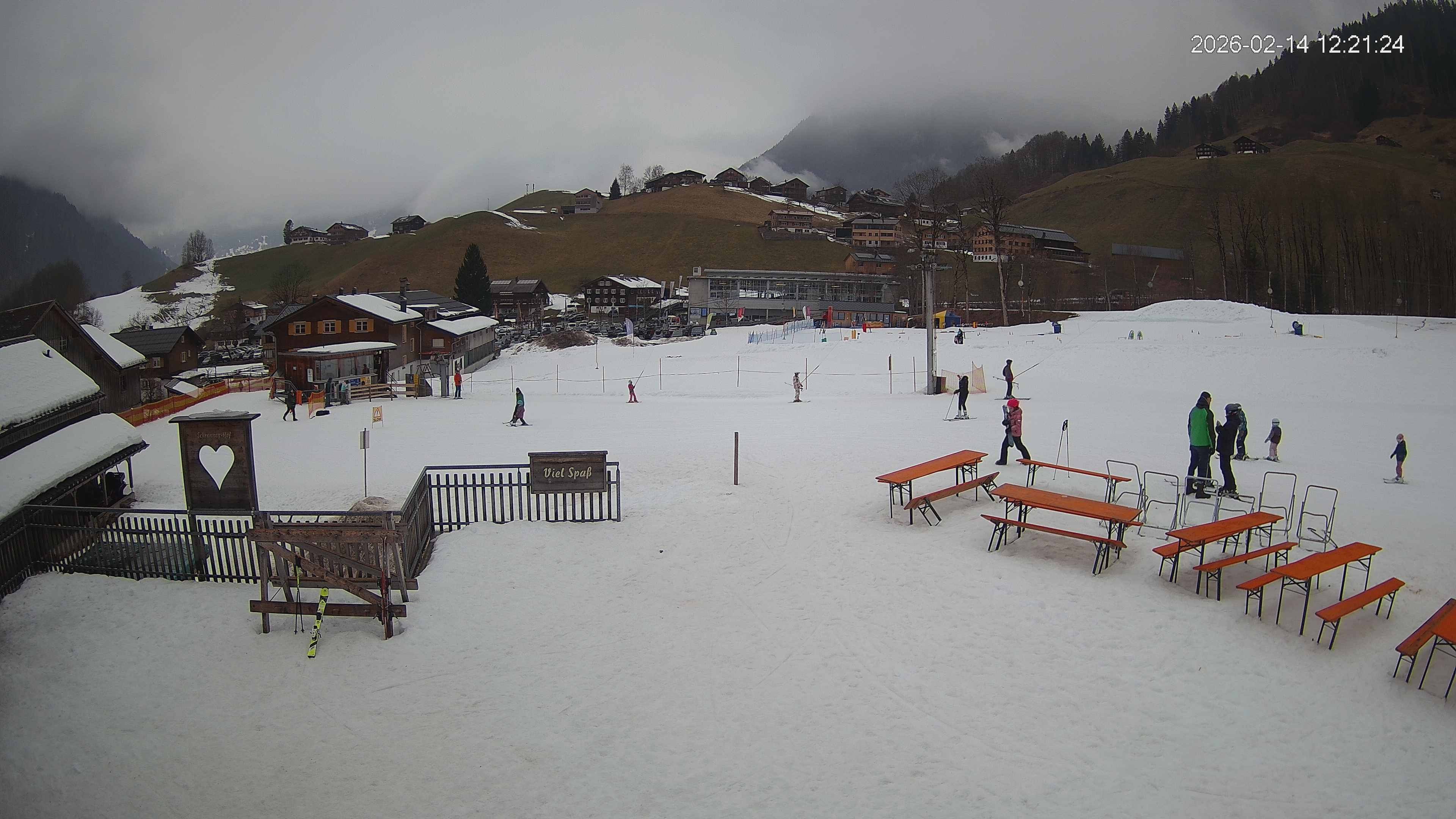 Archiv Foto Webcam Schrannenhof am Diedamskopf