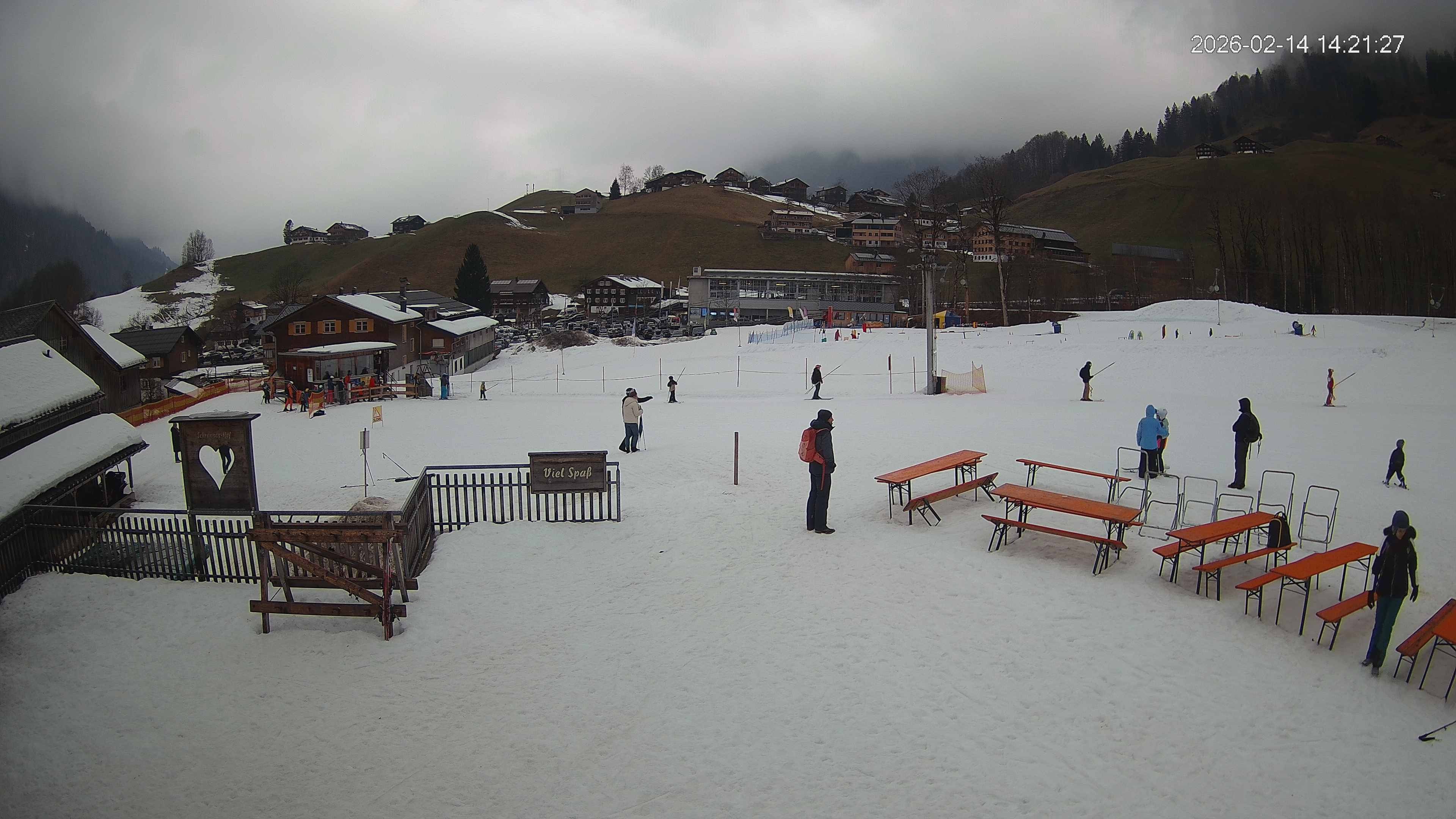 Archiv Foto Webcam Schrannenhof am Diedamskopf