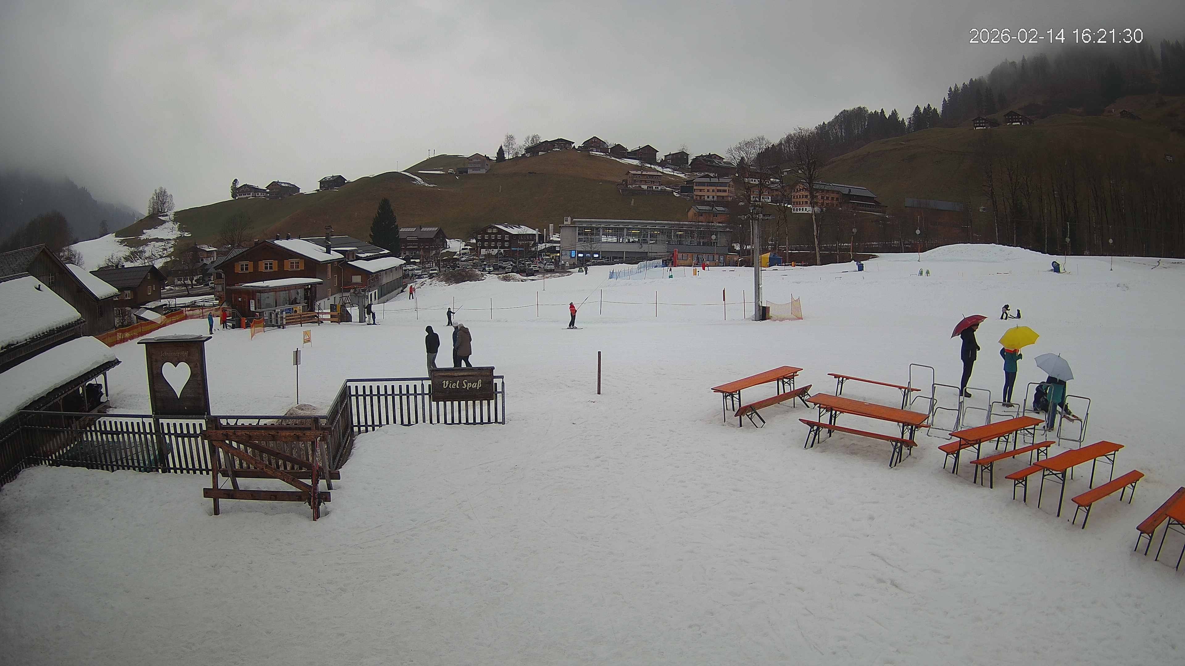 Archiv Foto Webcam Schrannenhof am Diedamskopf