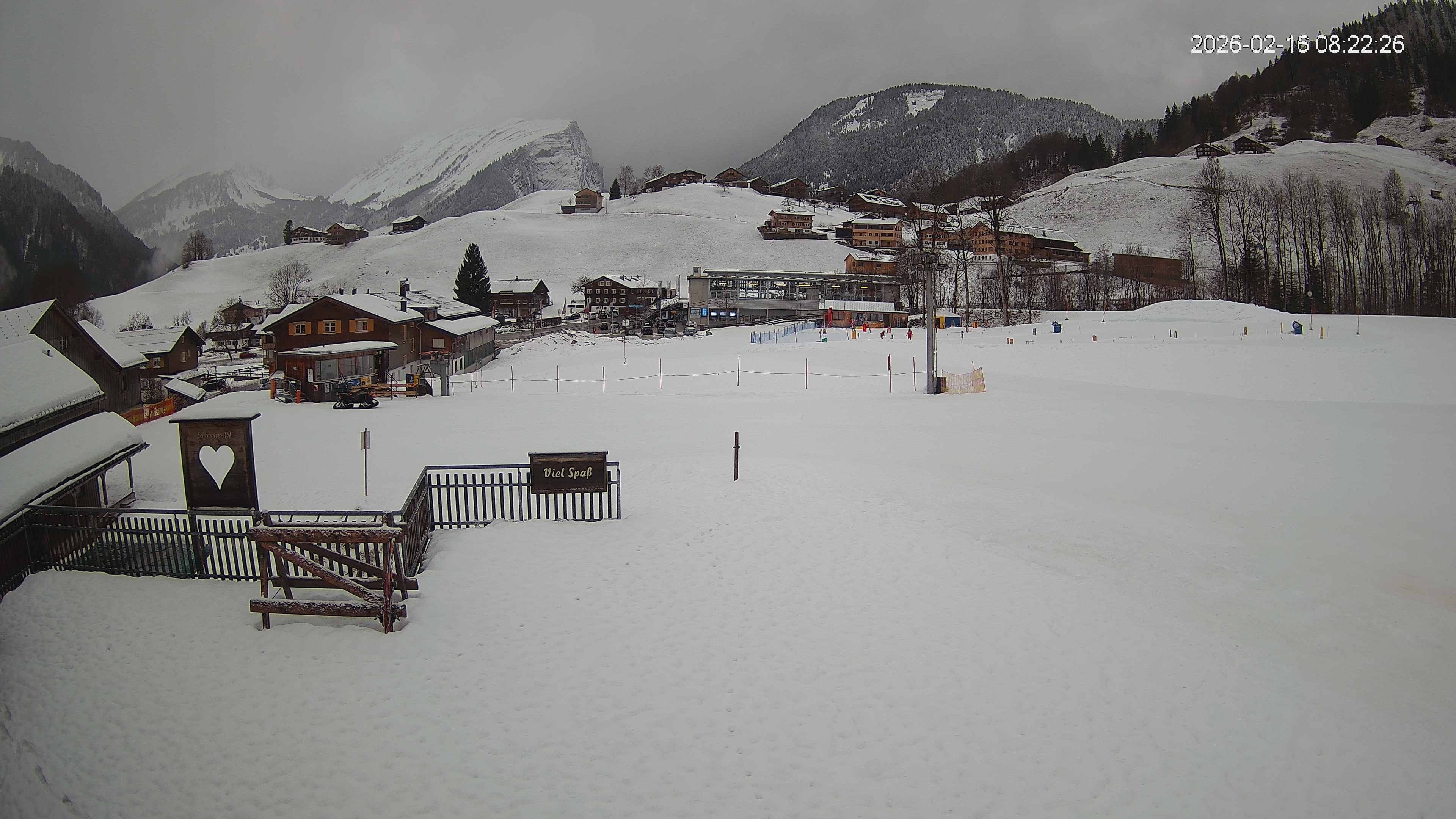 Archiv Foto Webcam Schrannenhof am Diedamskopf