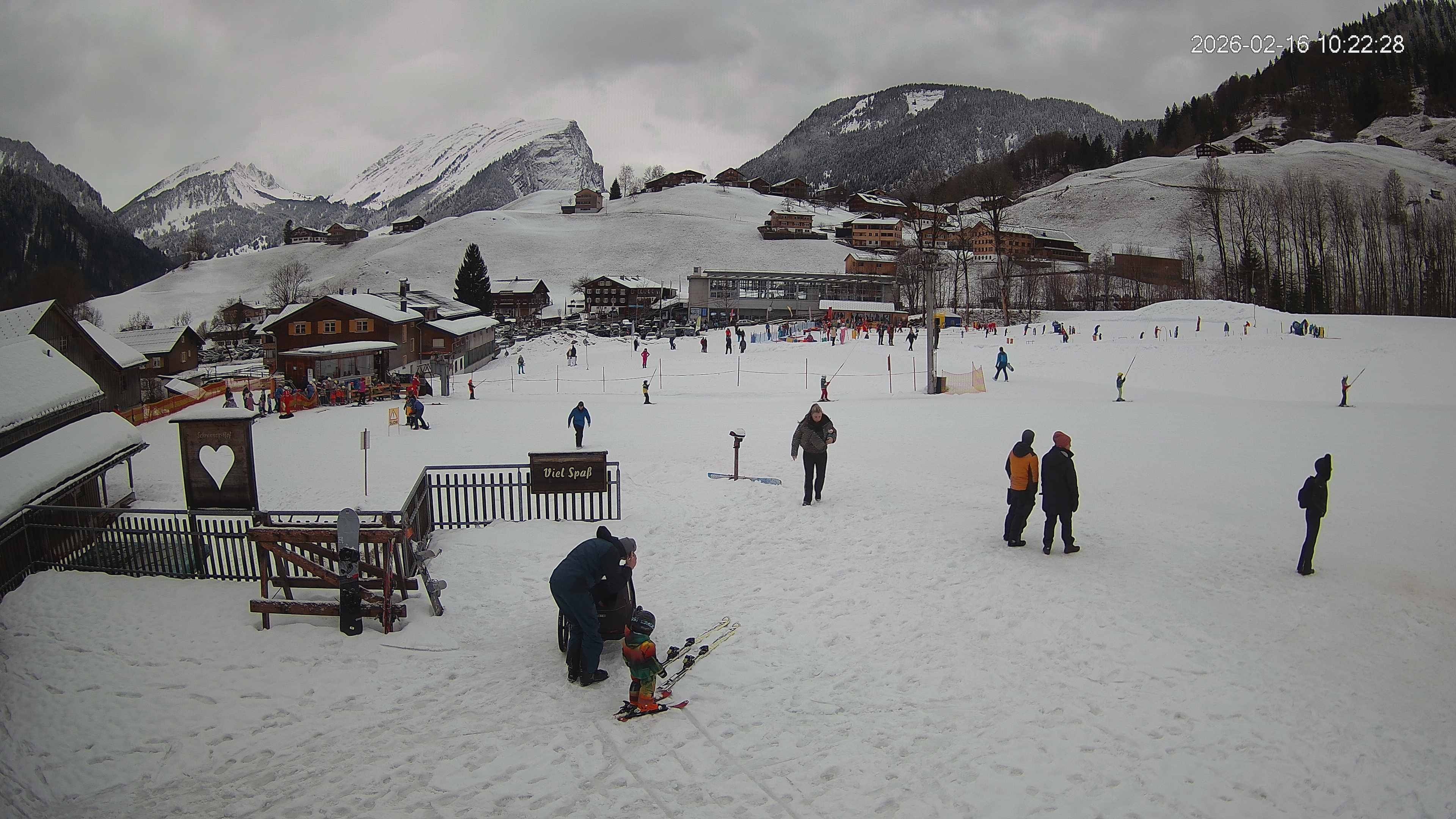 Archiv Foto Webcam Schrannenhof am Diedamskopf