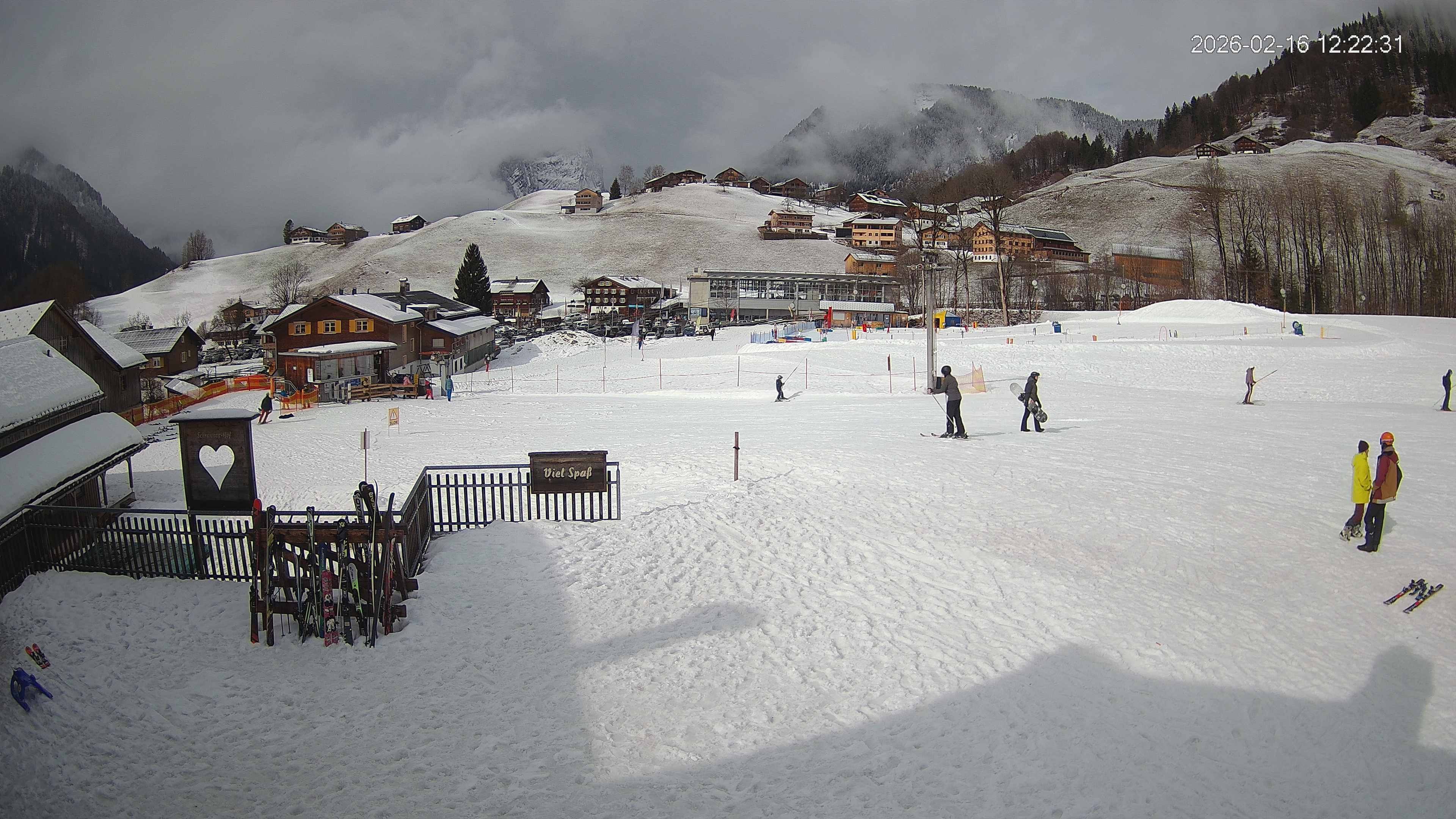 Archiv Foto Webcam Schrannenhof am Diedamskopf