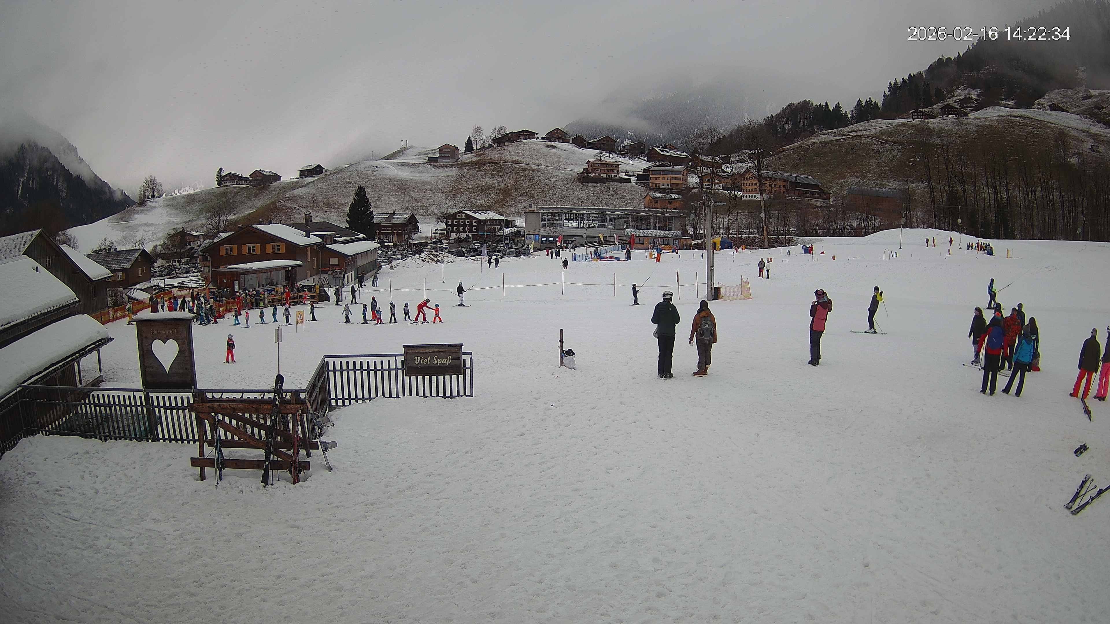 Archiv Foto Webcam Schrannenhof am Diedamskopf