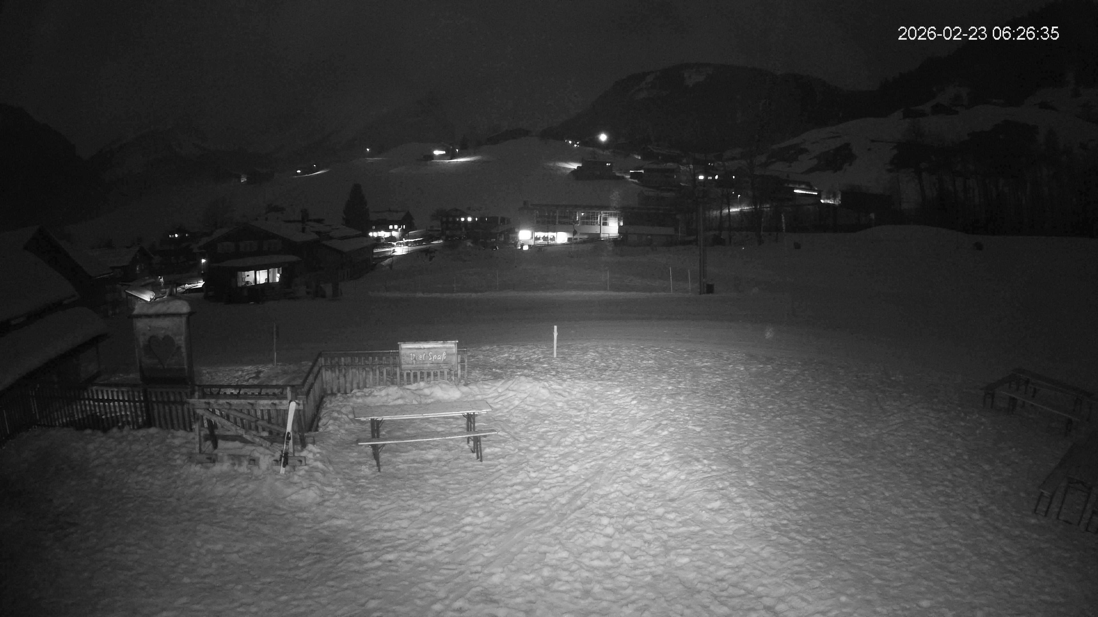 Archiv Foto Webcam Schrannenhof am Diedamskopf