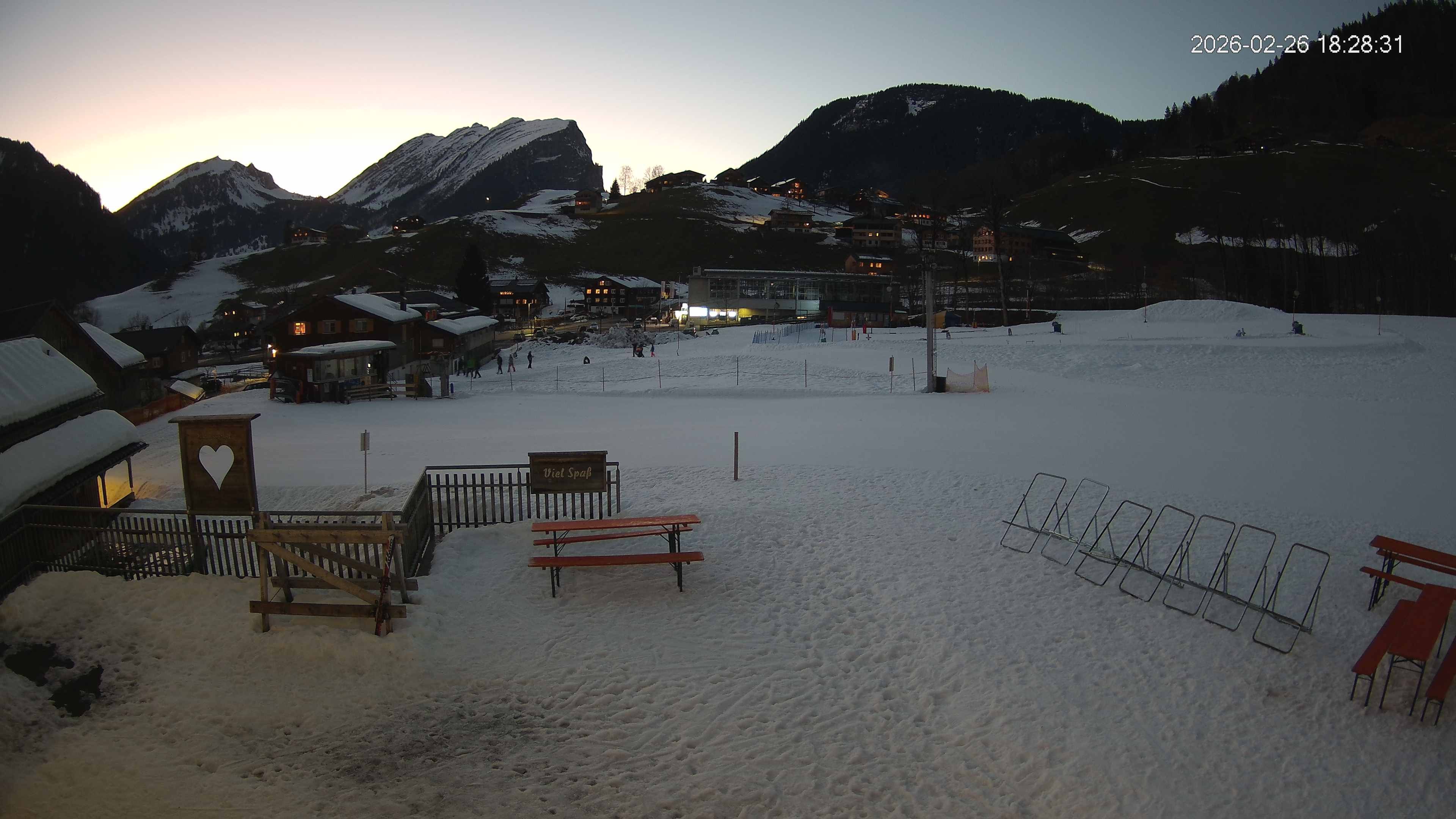 Archiv Foto Webcam Schrannenhof am Diedamskopf