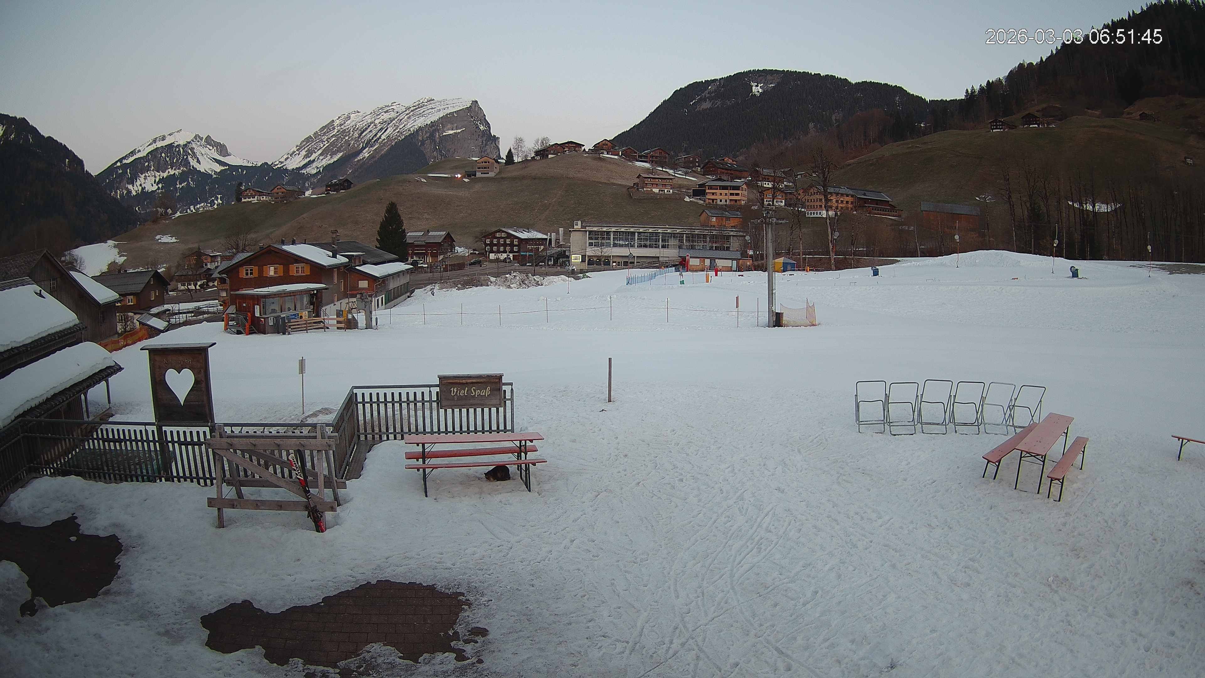 Archiv Foto Webcam Schrannenhof am Diedamskopf