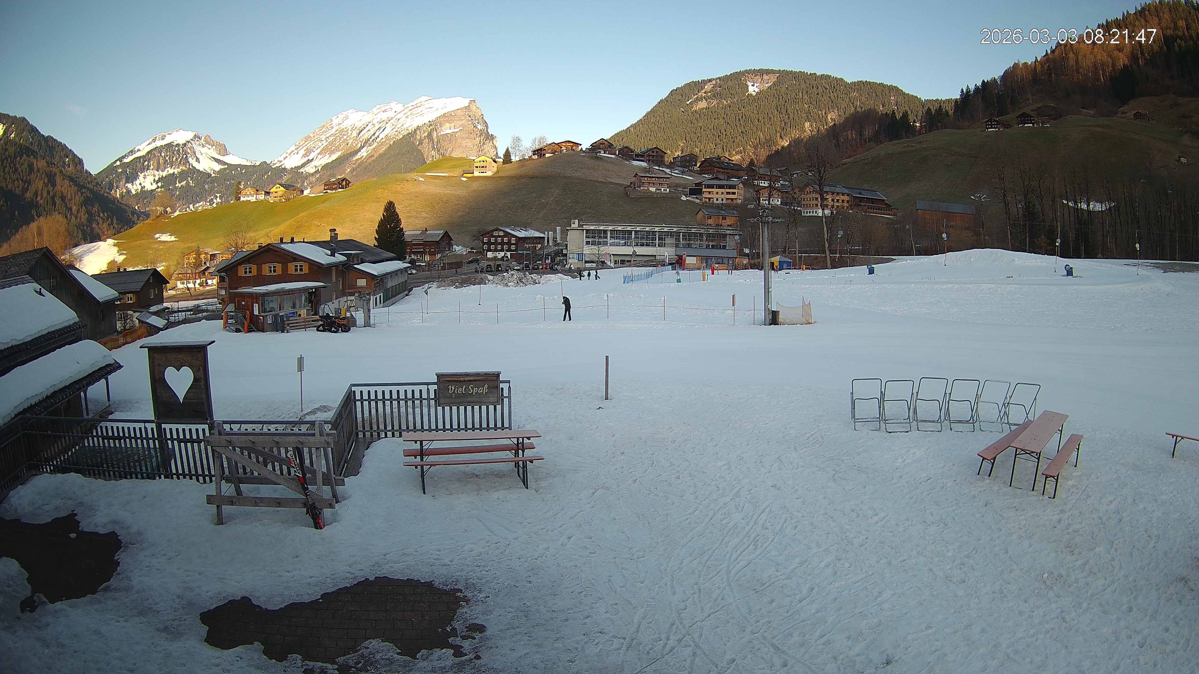 Archiv Foto Webcam Schrannenhof am Diedamskopf