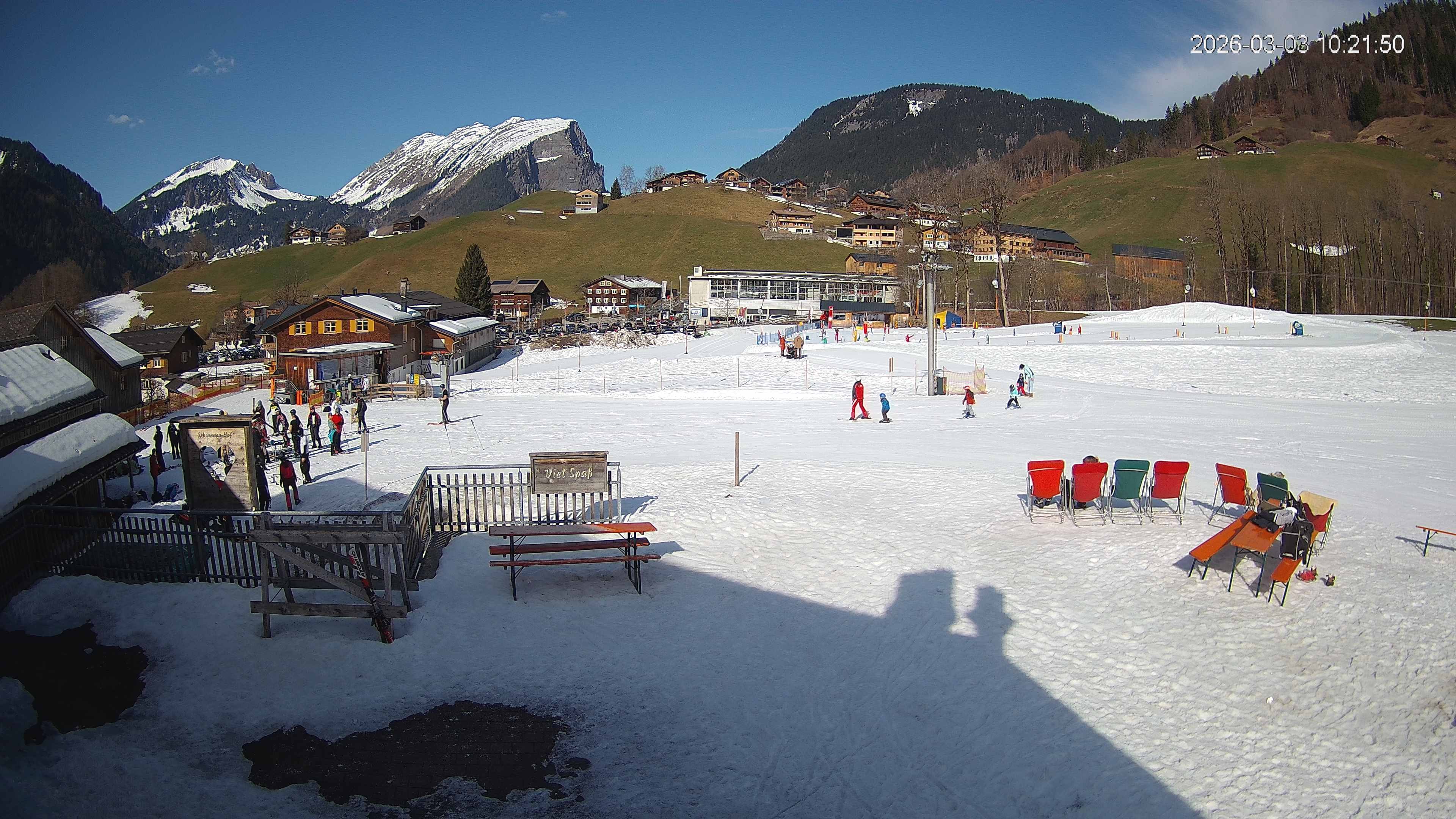 Archiv Foto Webcam Schrannenhof am Diedamskopf