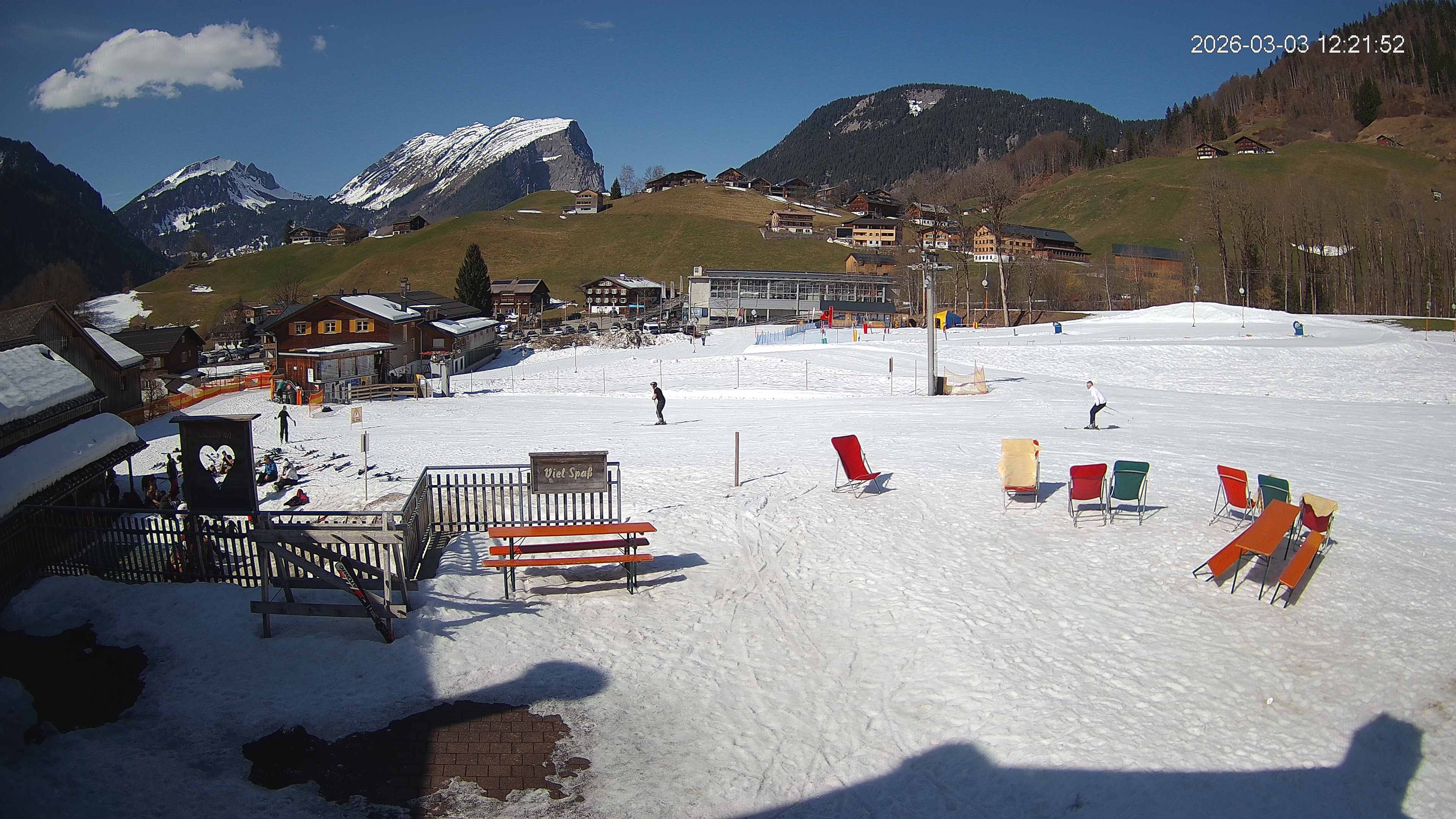 Archiv Foto Webcam Schrannenhof am Diedamskopf