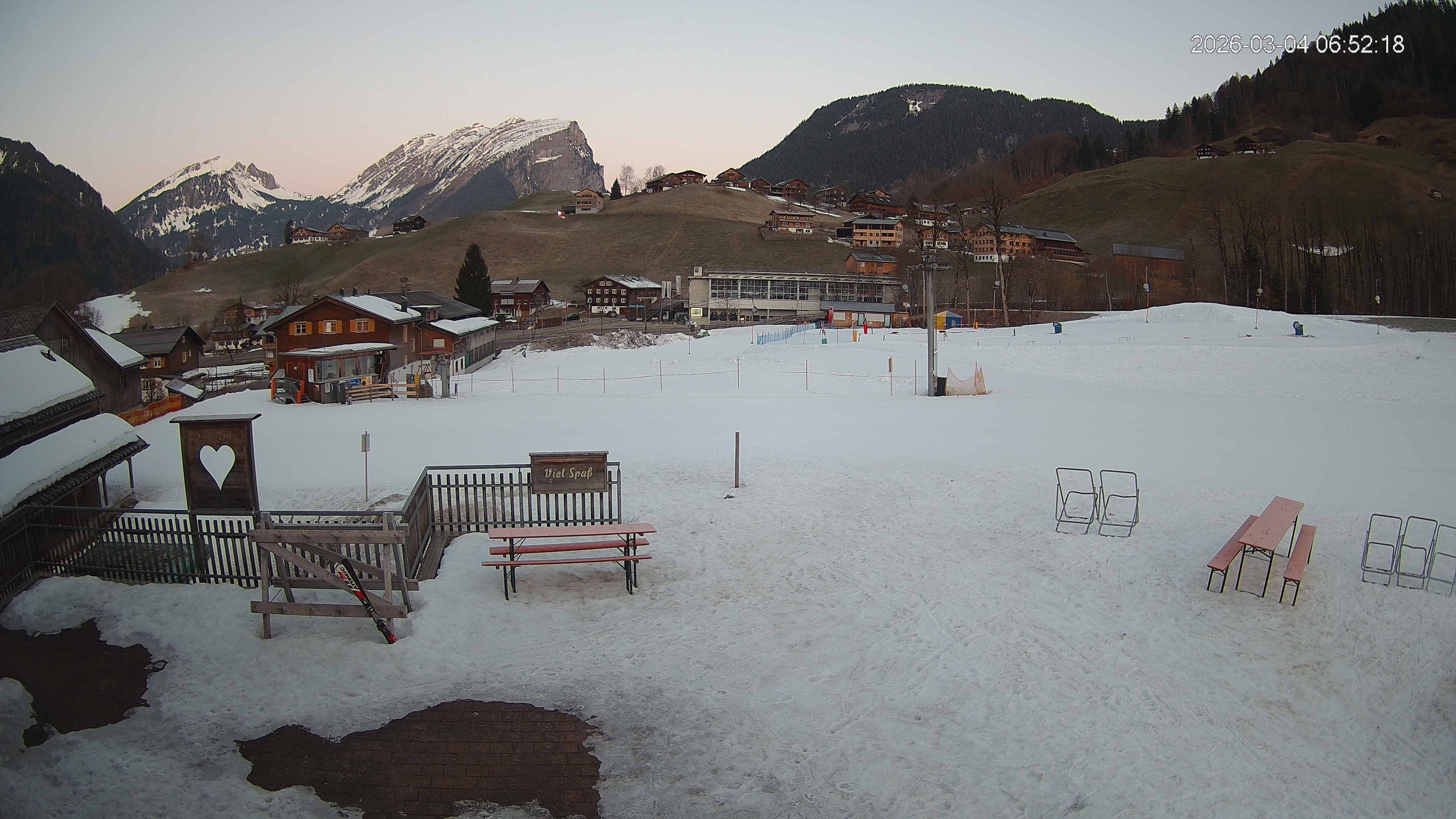 Archiv Foto Webcam Schrannenhof am Diedamskopf