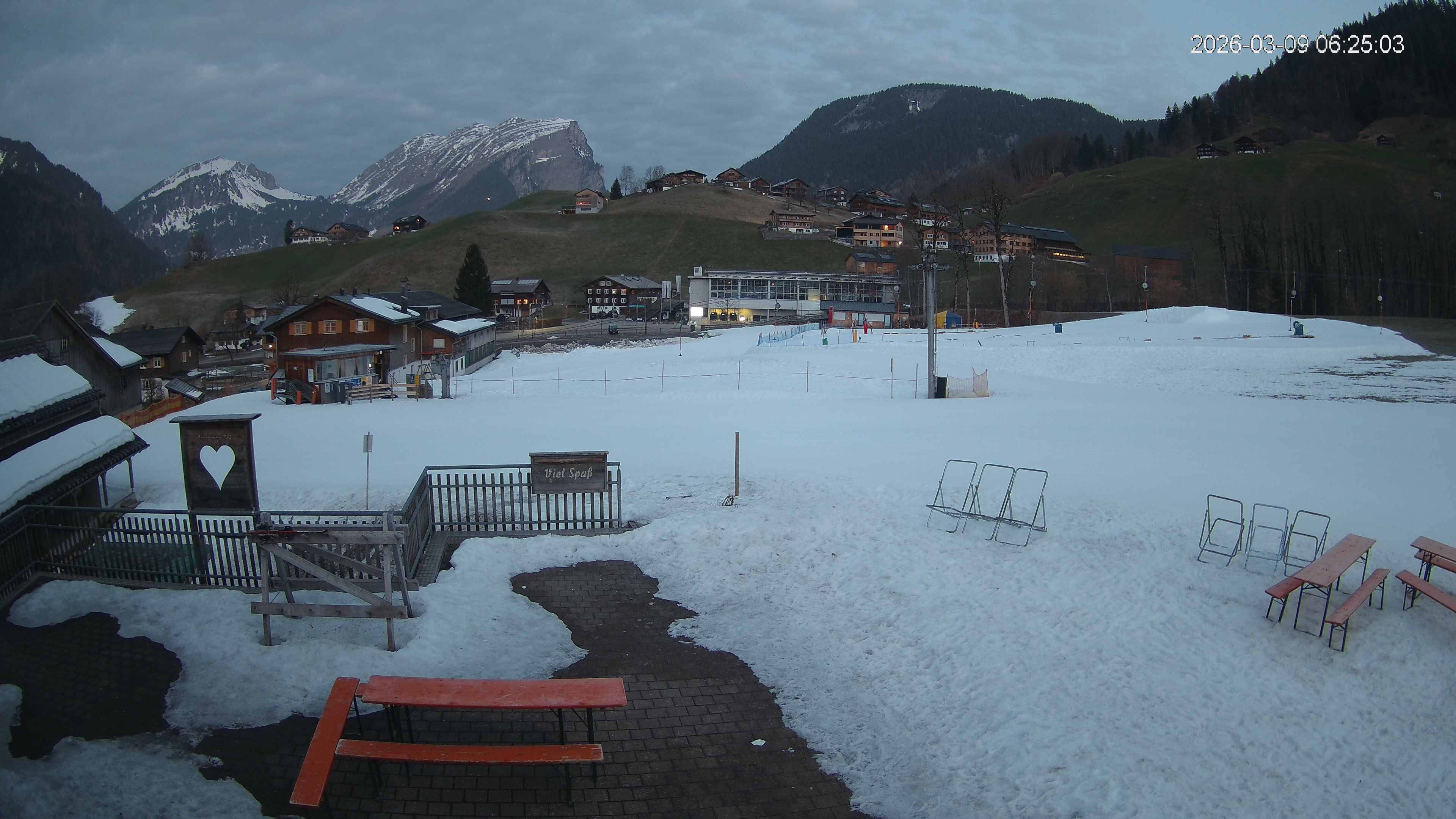 Archiv Foto Webcam Schrannenhof am Diedamskopf