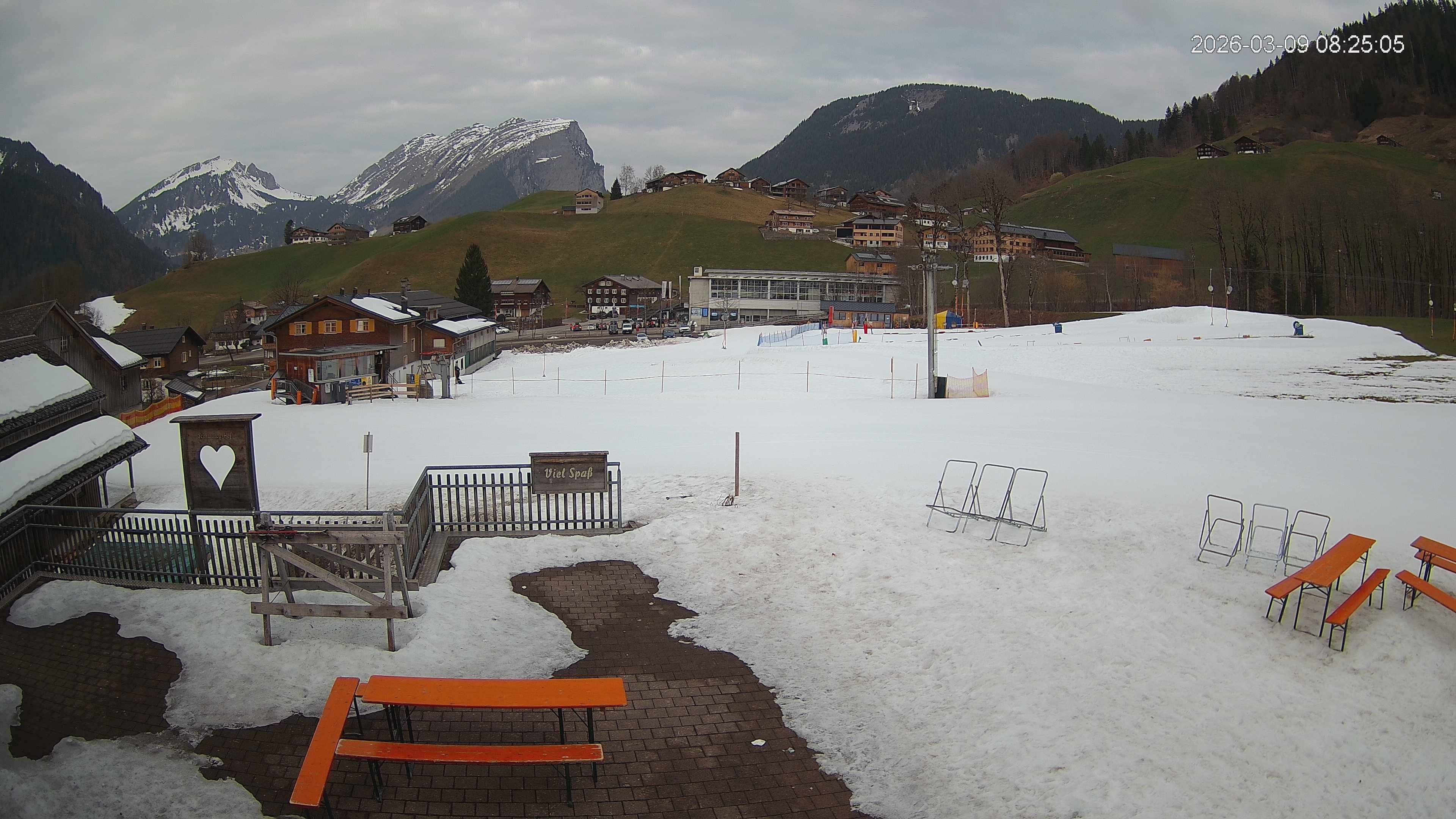 Archiv Foto Webcam Schrannenhof am Diedamskopf