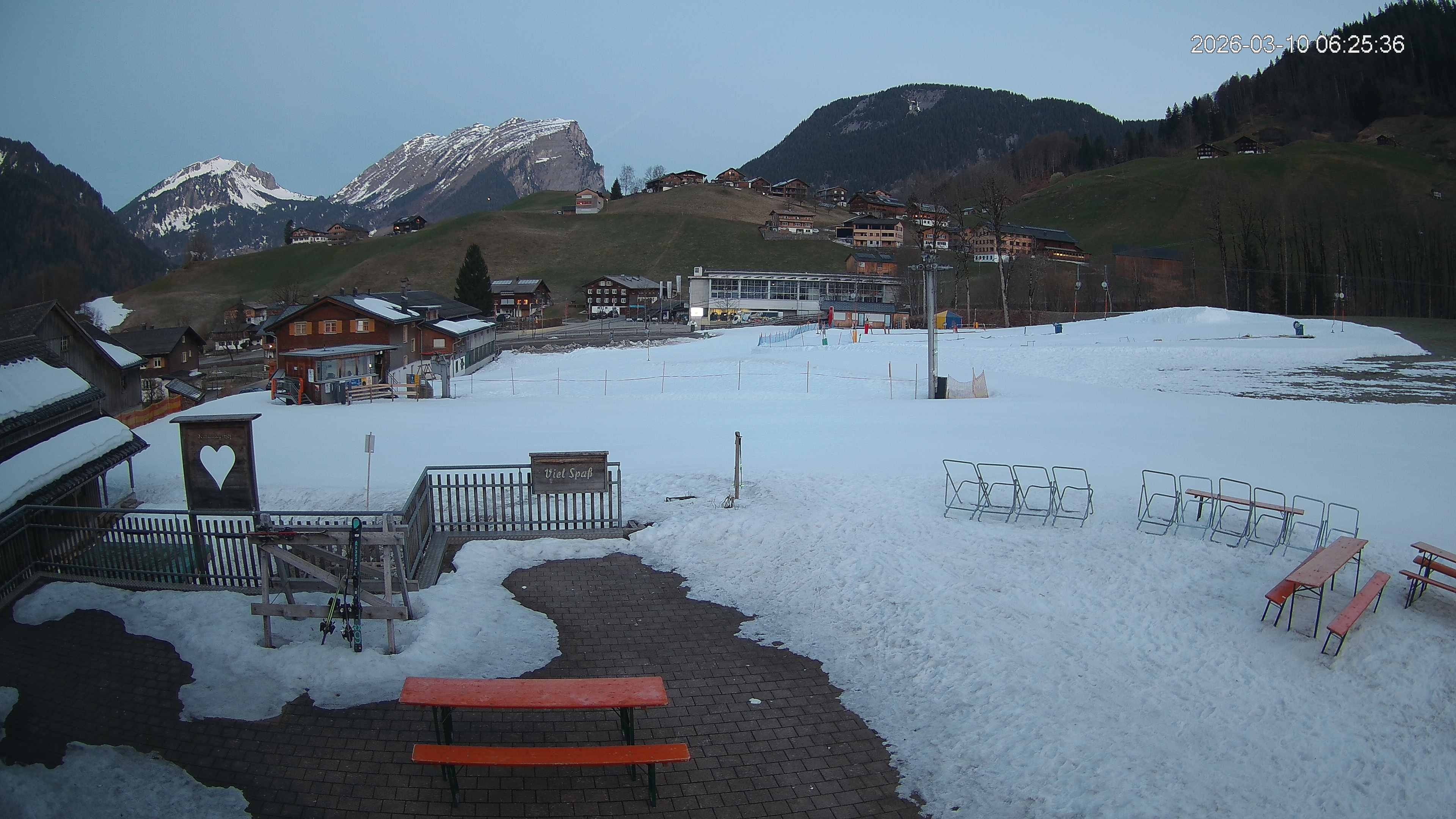 Archiv Foto Webcam Schrannenhof am Diedamskopf