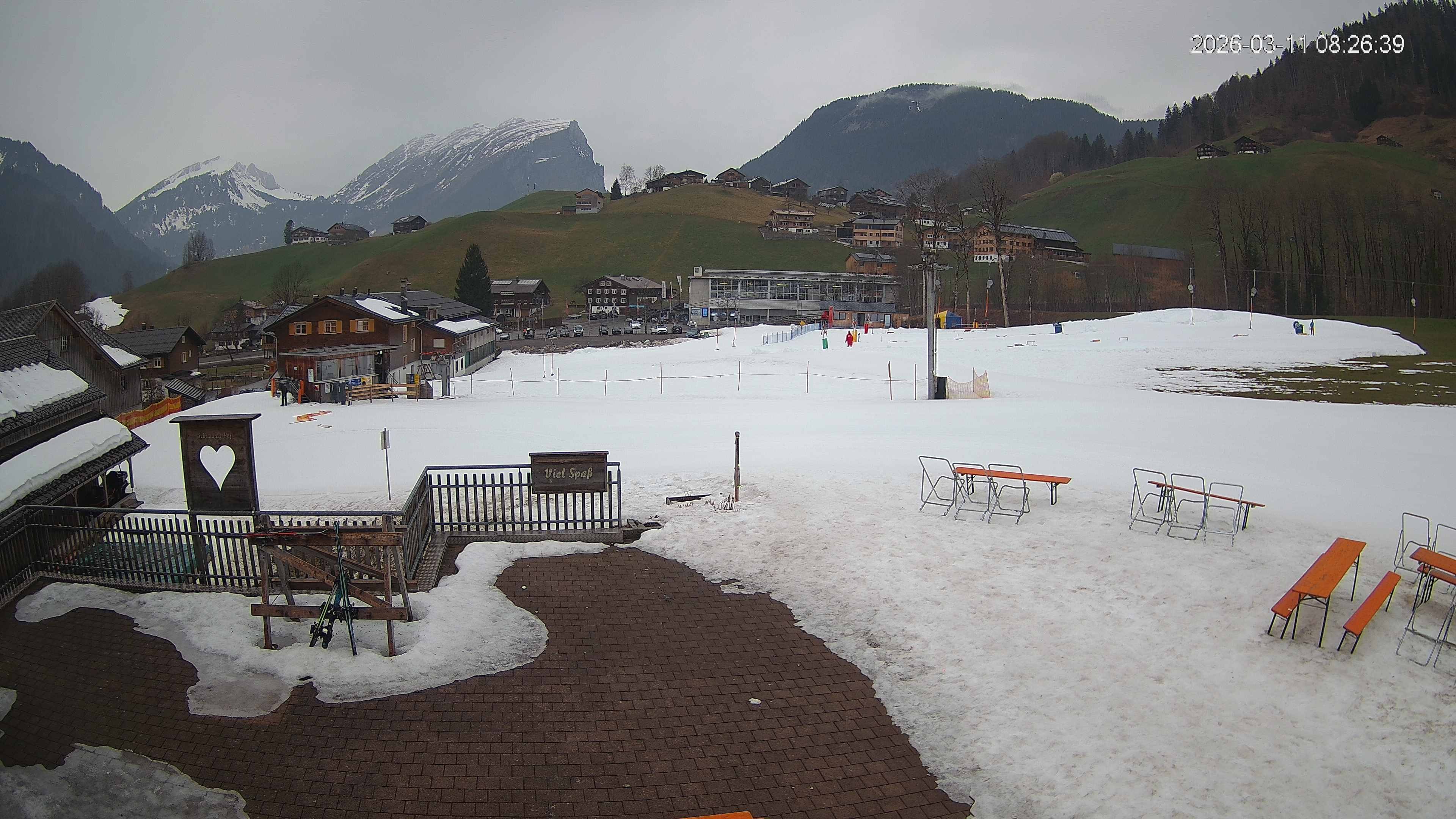 Archiv Foto Webcam Schrannenhof am Diedamskopf