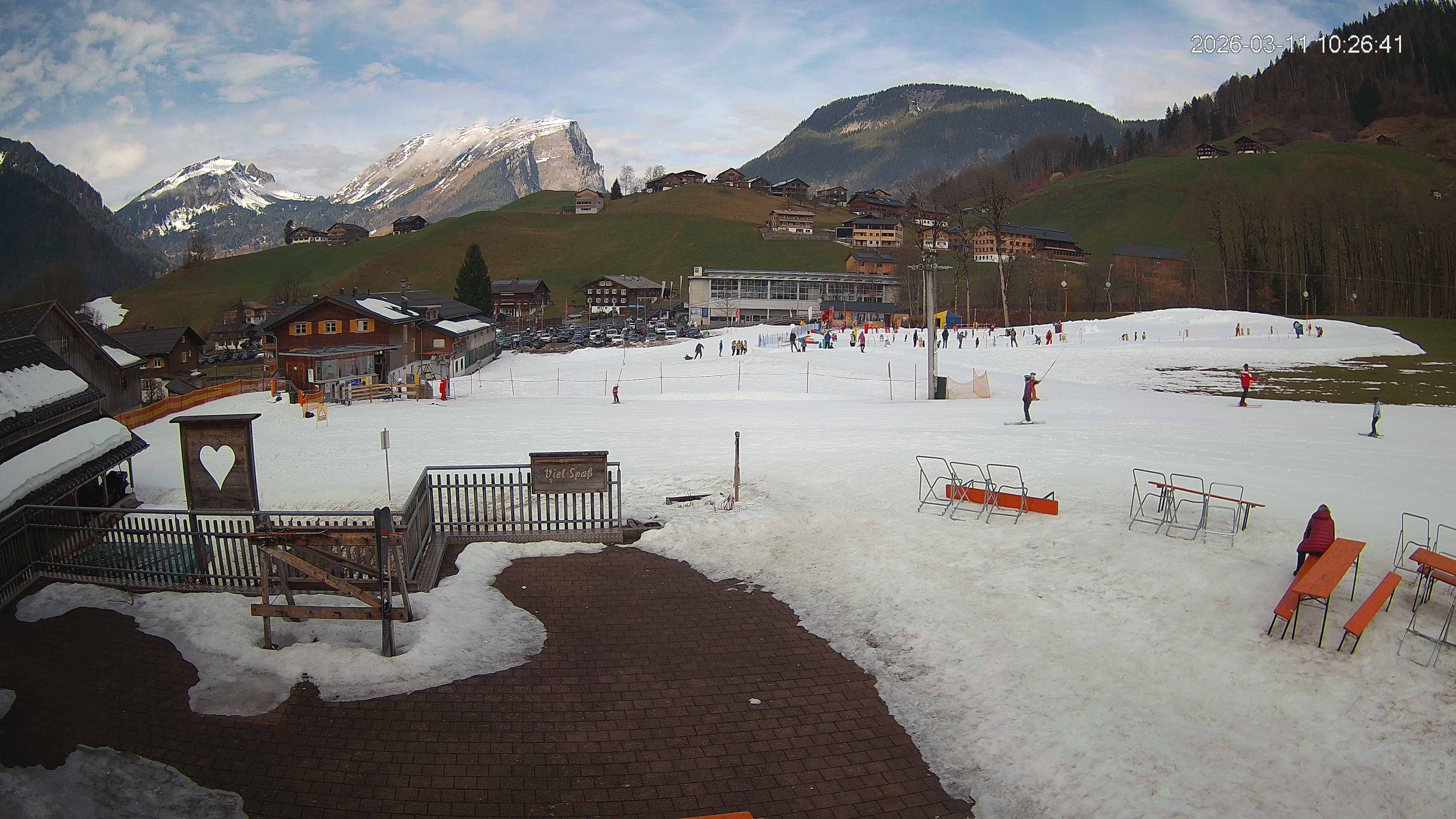 Archiv Foto Webcam Schrannenhof am Diedamskopf