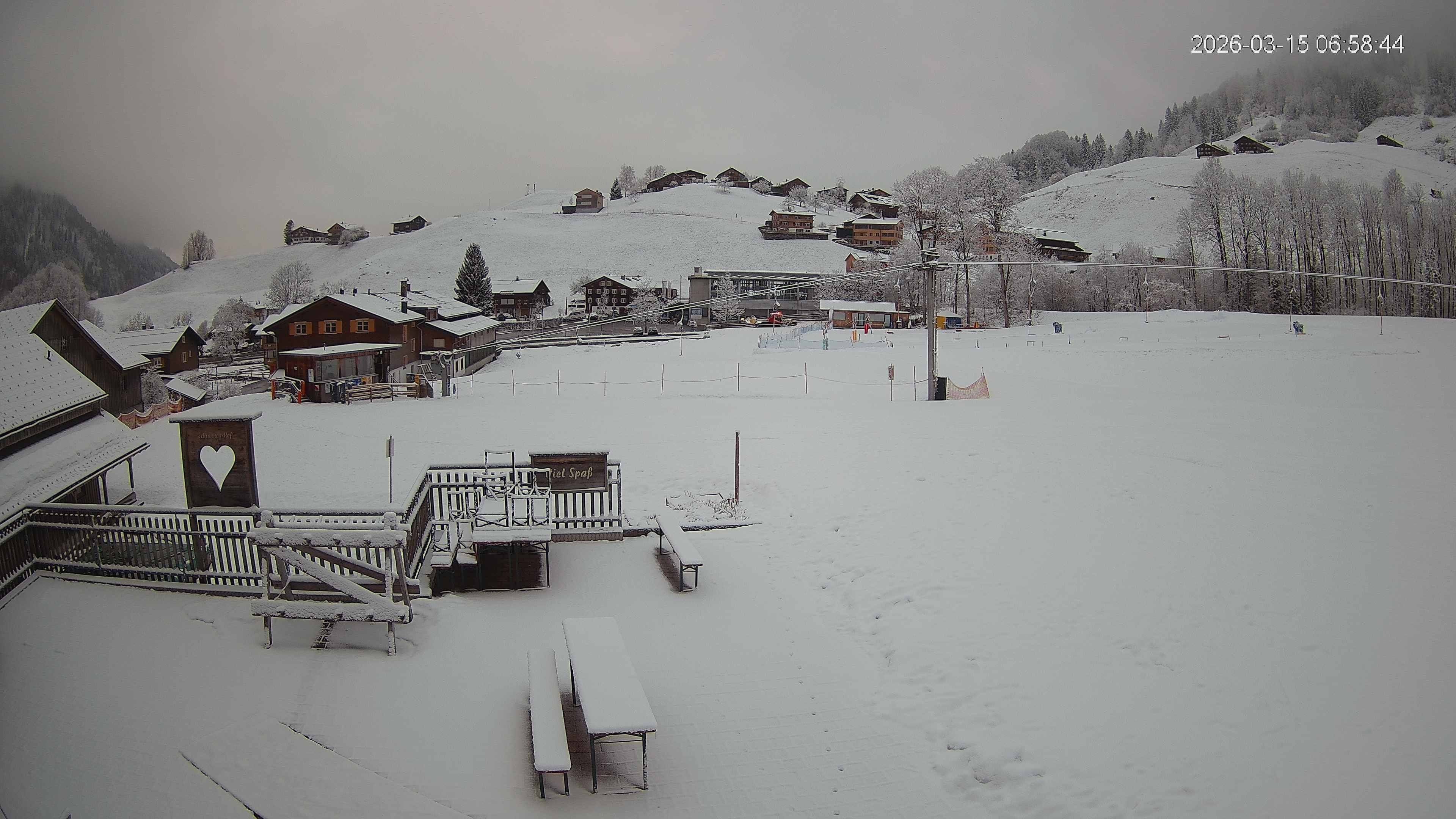 Archiv Foto Webcam Schrannenhof am Diedamskopf