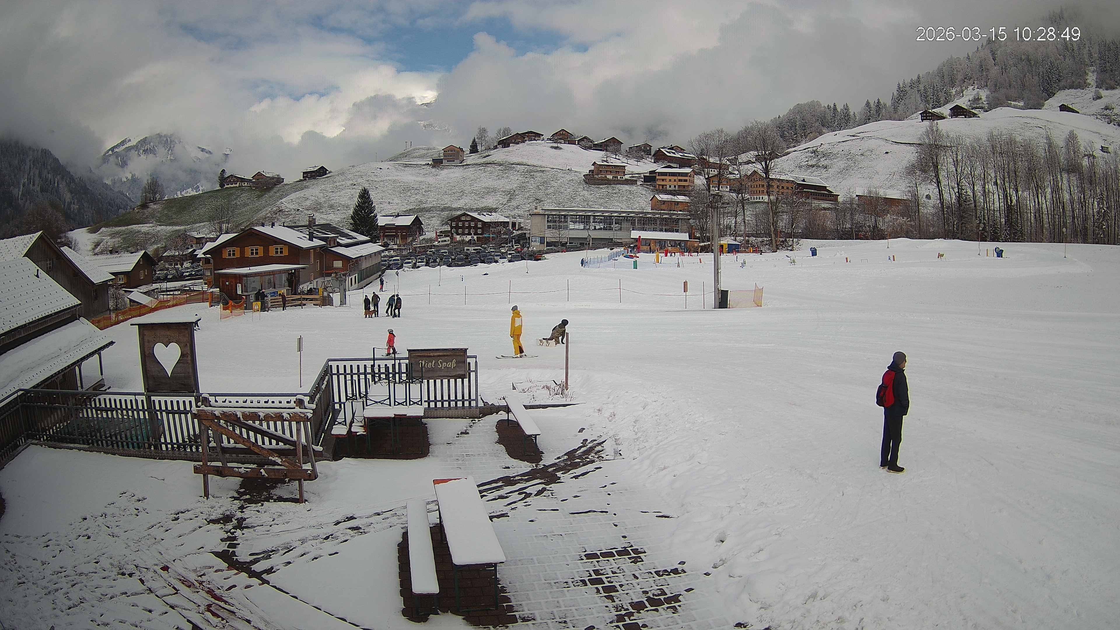 Archiv Foto Webcam Schrannenhof am Diedamskopf