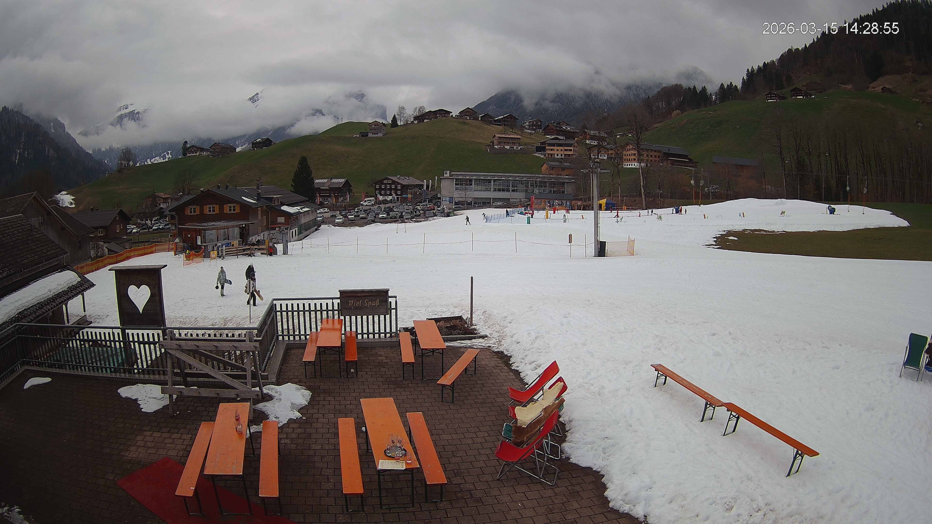 Archiv Foto Webcam Schrannenhof am Diedamskopf