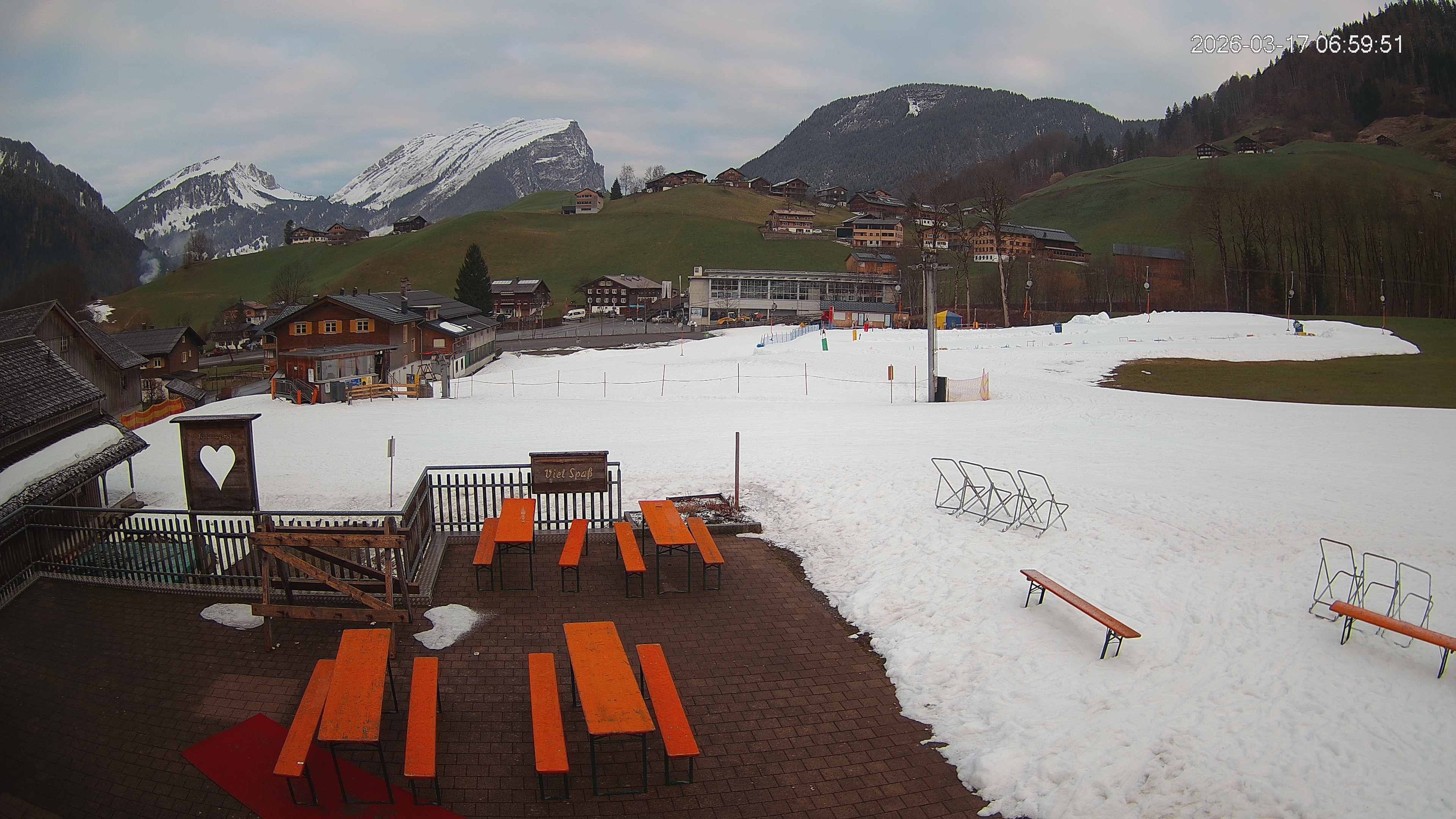 Archiv Foto Webcam Schrannenhof am Diedamskopf