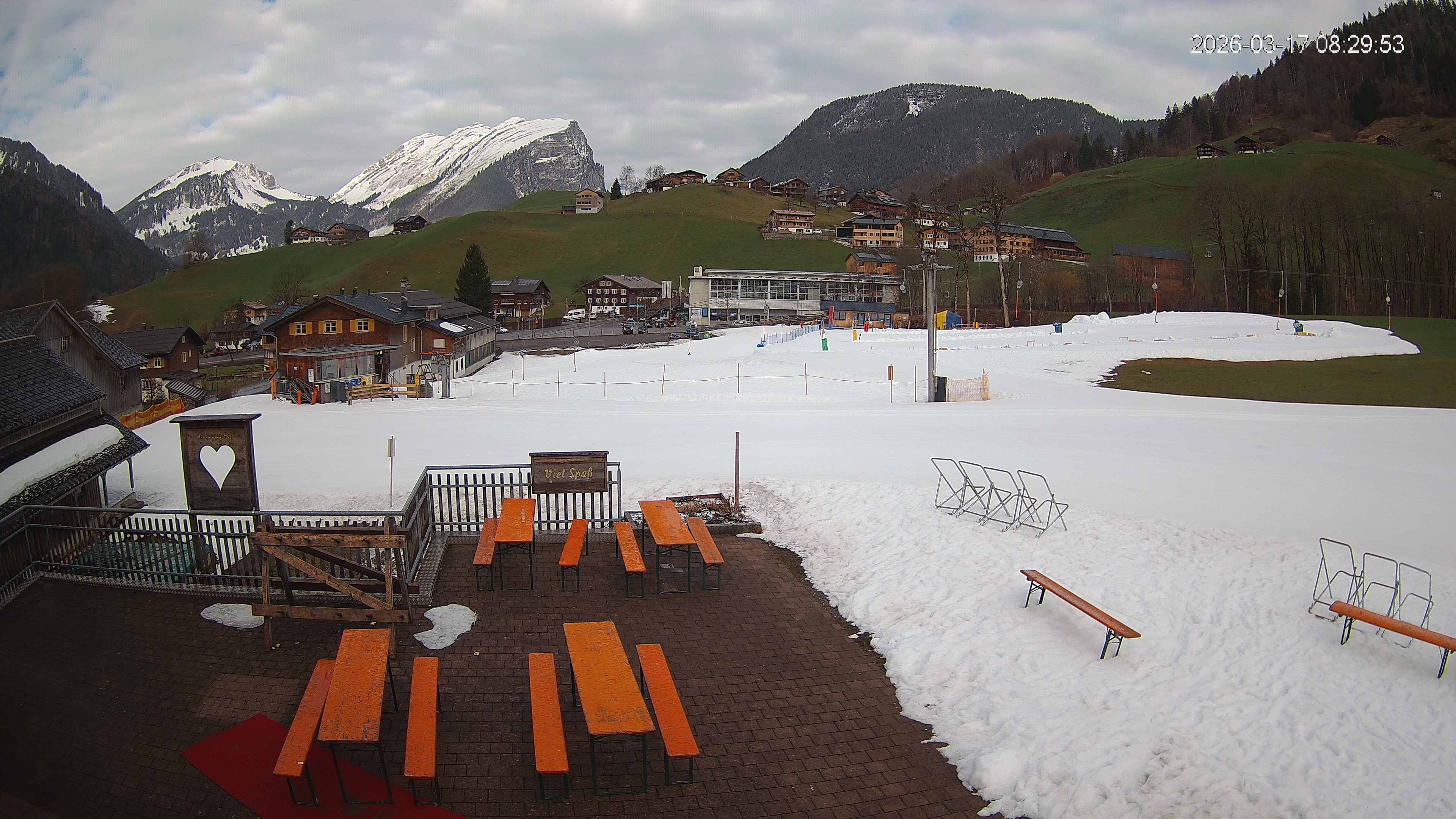 Archiv Foto Webcam Schrannenhof am Diedamskopf