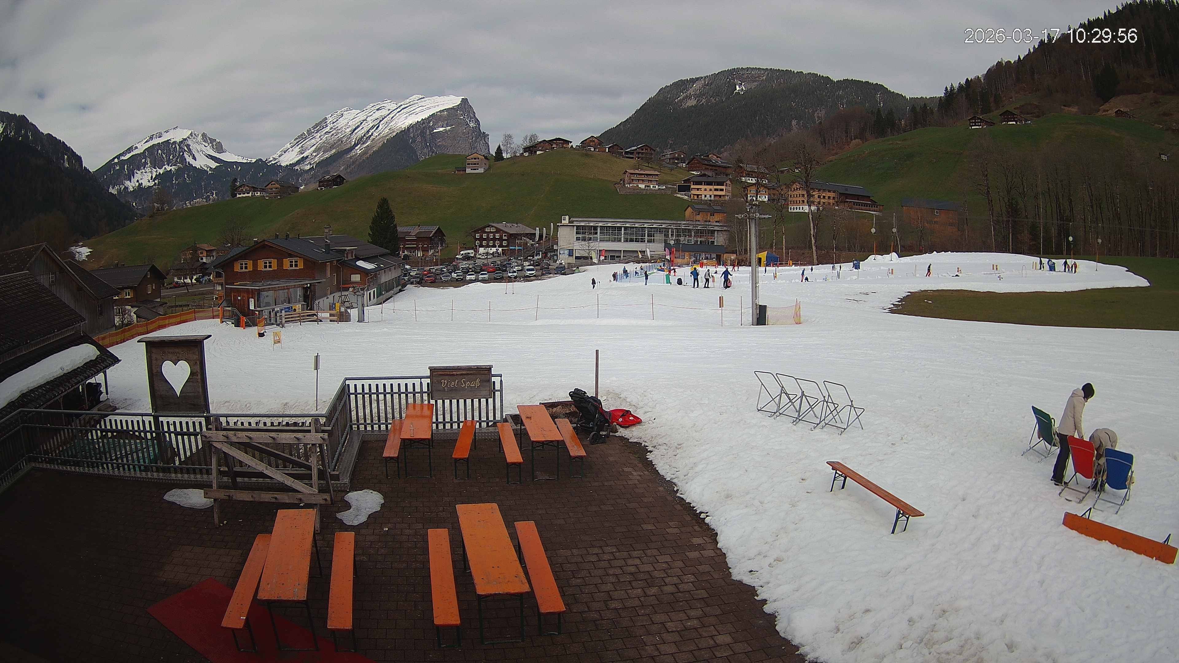 Archiv Foto Webcam Schrannenhof am Diedamskopf