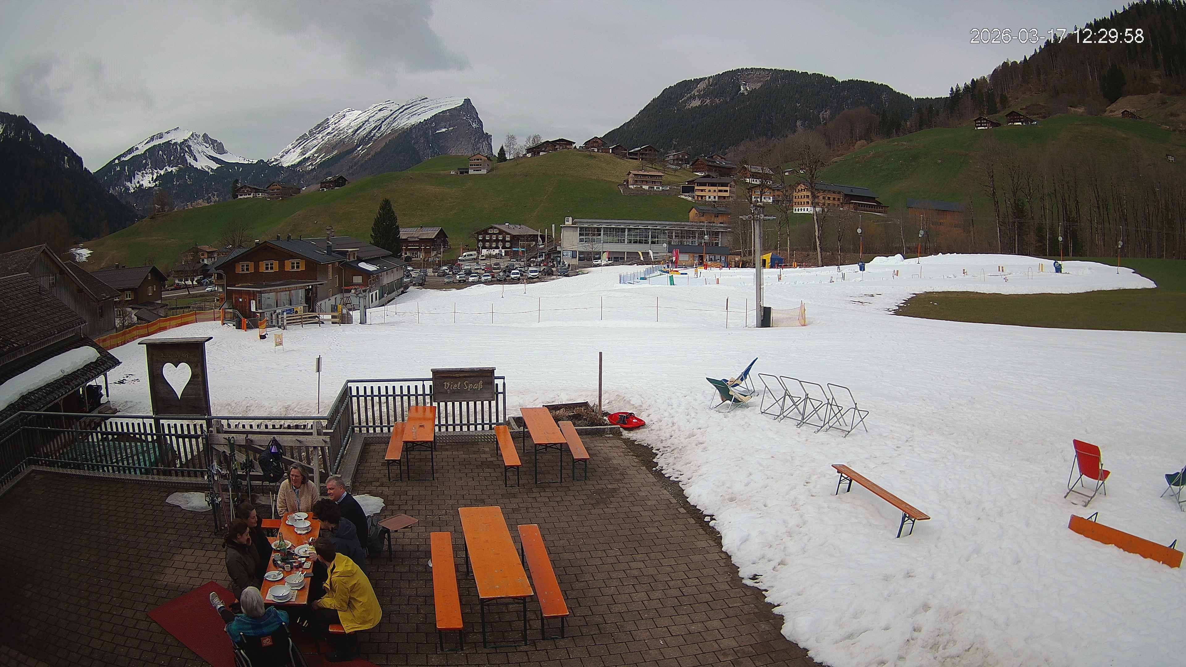 Archiv Foto Webcam Schrannenhof am Diedamskopf