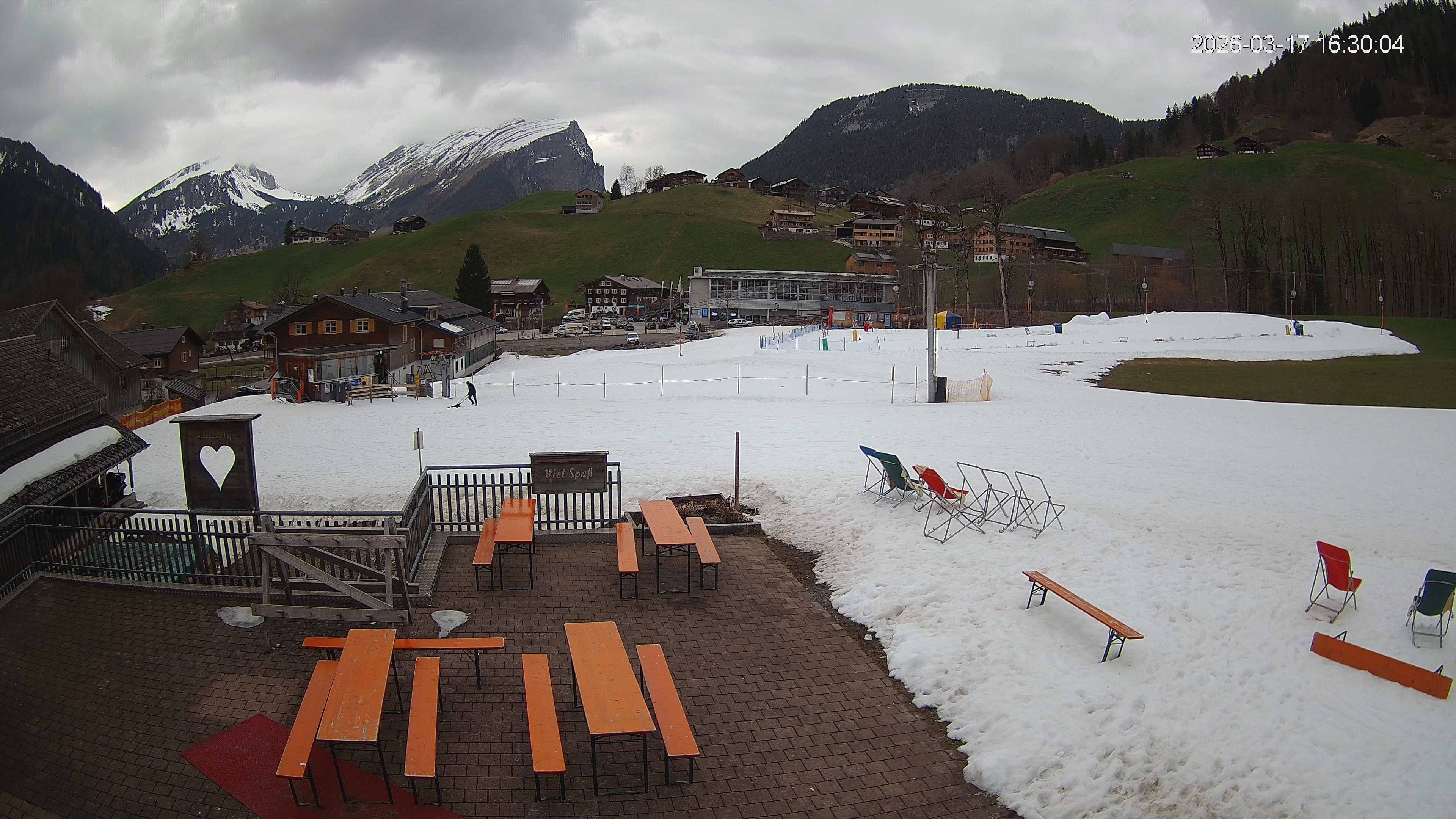 Archiv Foto Webcam Schrannenhof am Diedamskopf