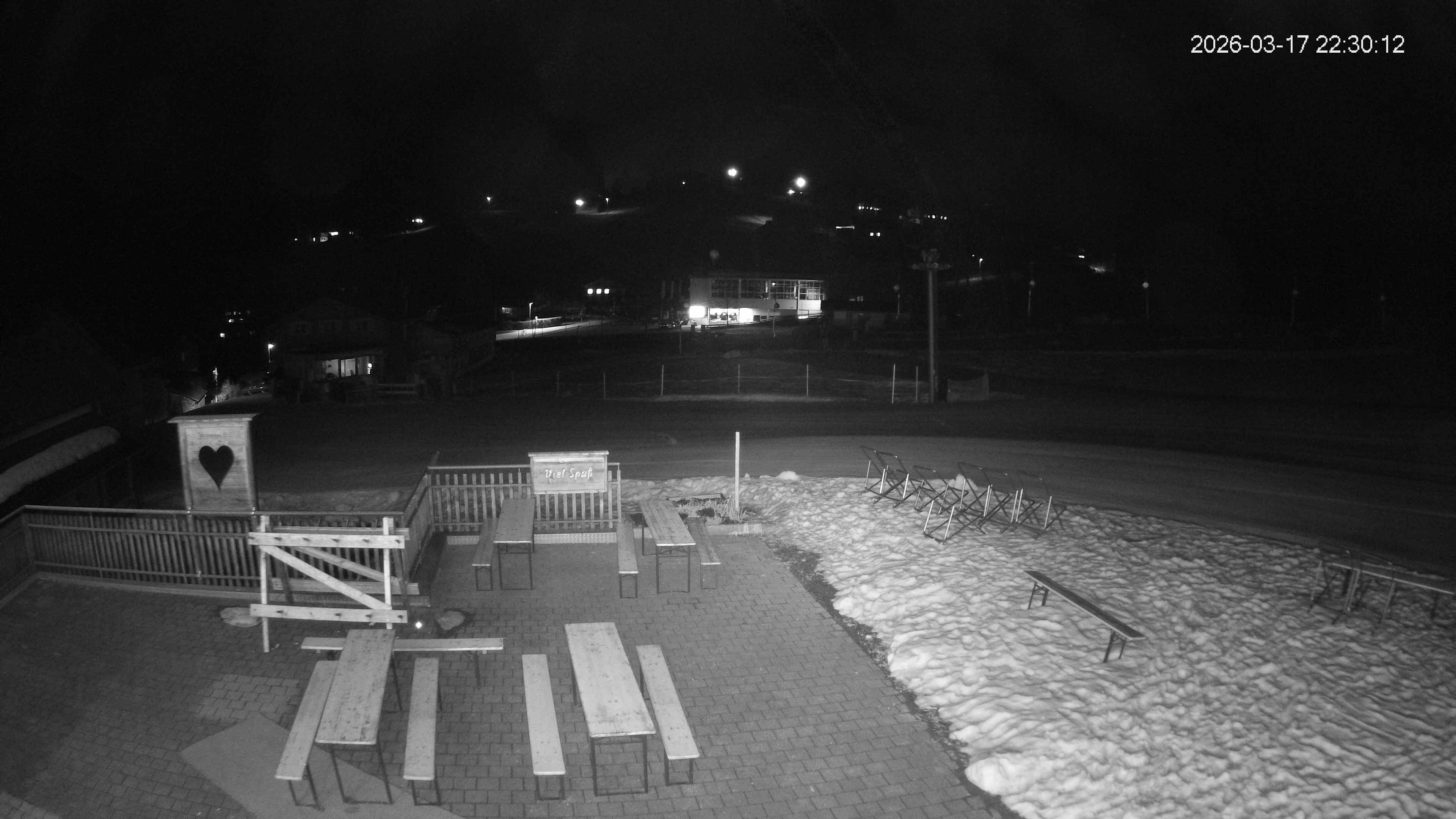 Archived image Webcam Hotel "Schrannen-Hof" at mountain "Diedamskopf"