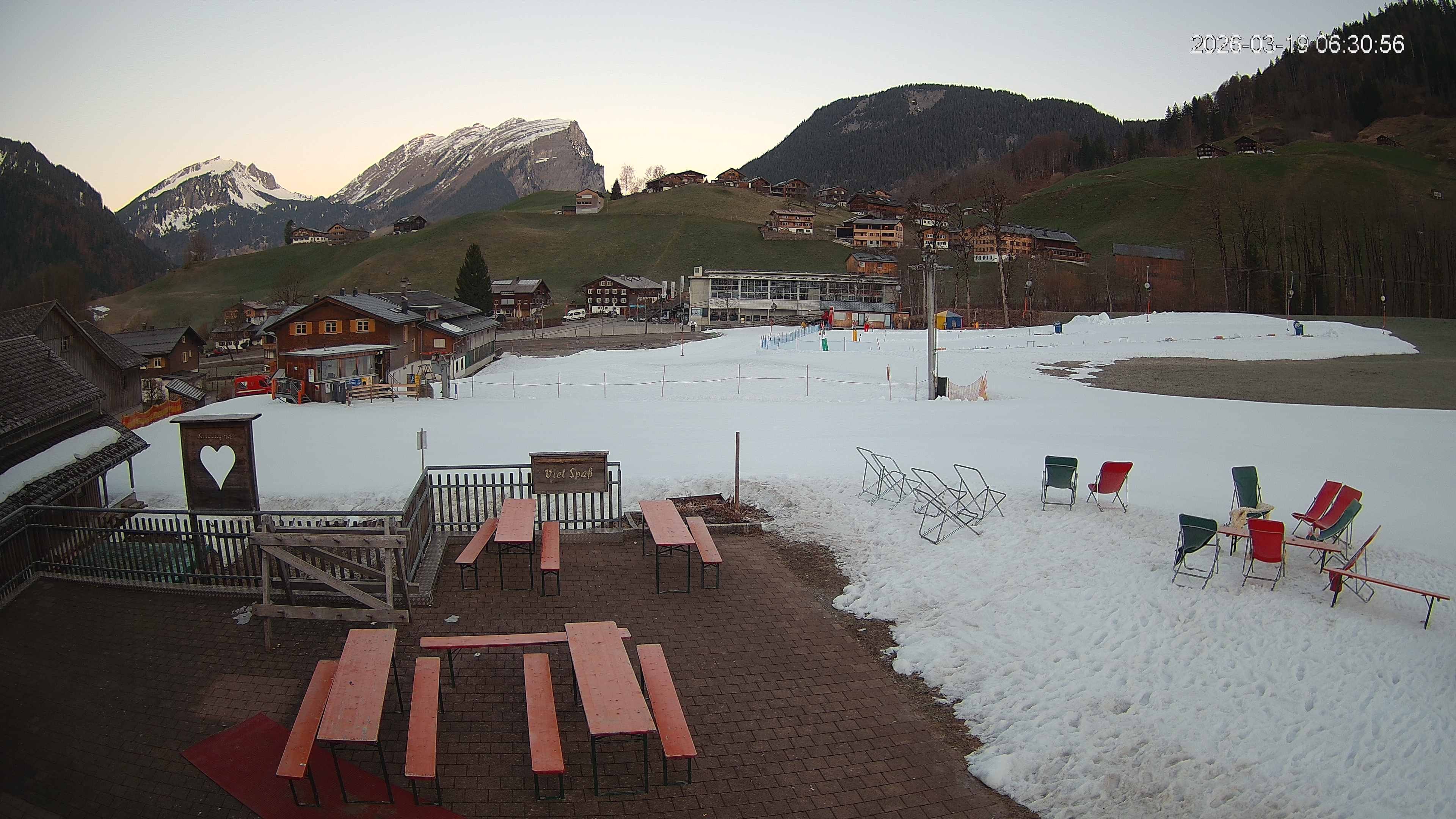 Archiv Foto Webcam Schrannenhof am Diedamskopf