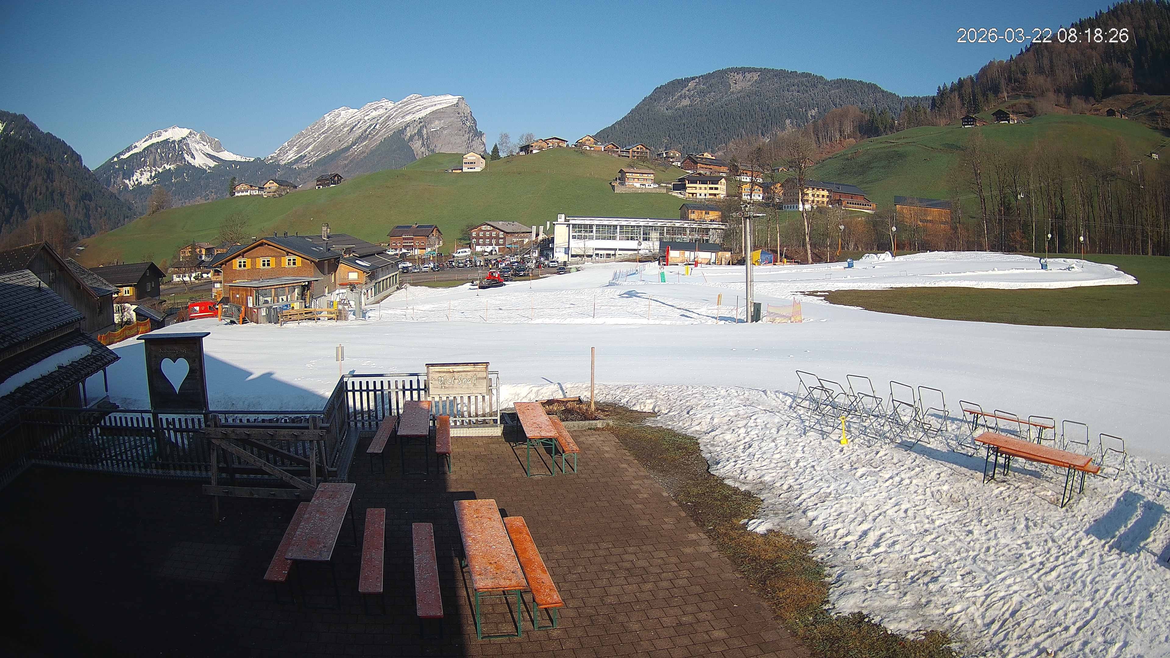 Archiv Foto Webcam Schrannenhof am Diedamskopf