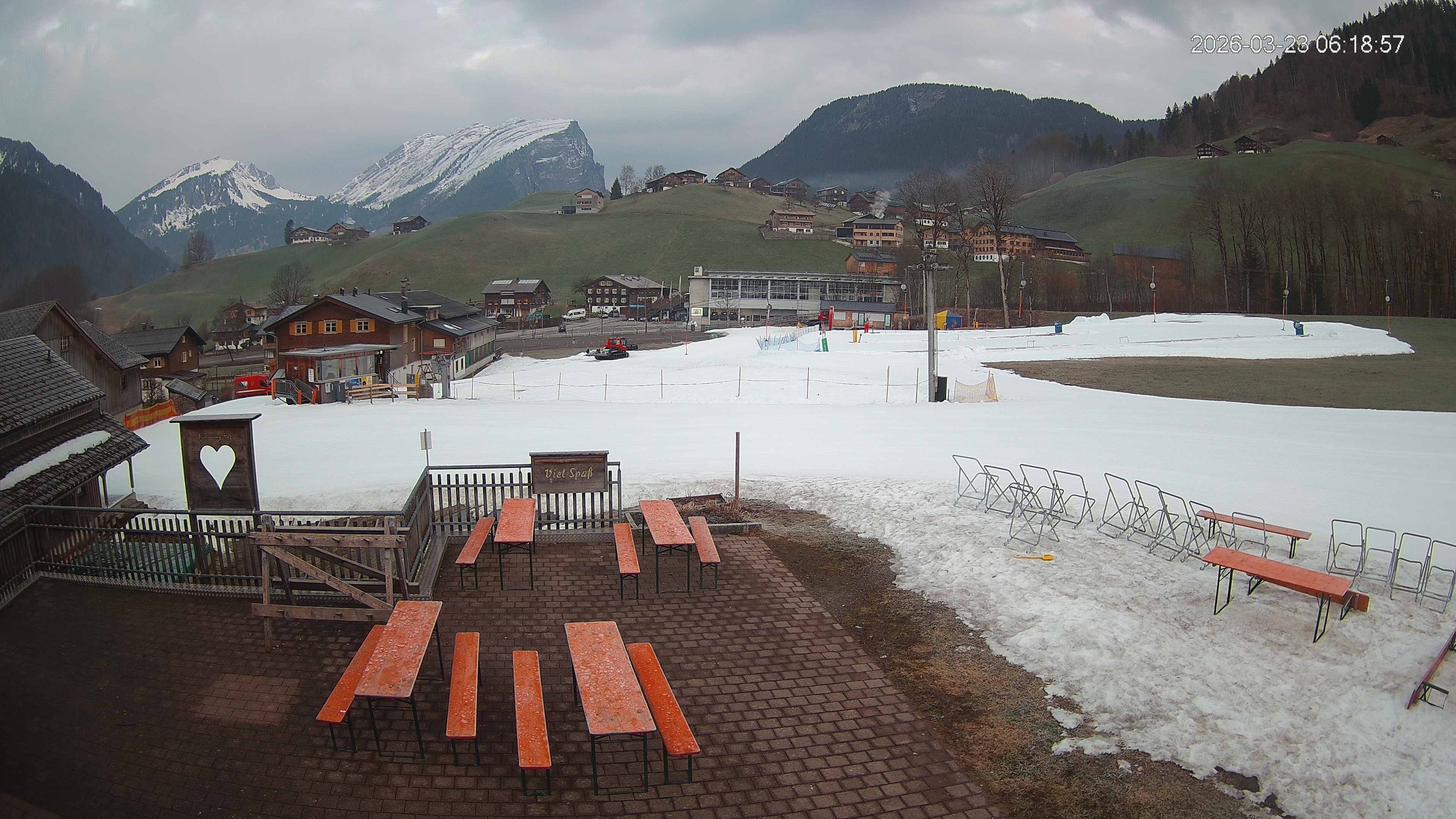 Archiv Foto Webcam Schrannenhof am Diedamskopf