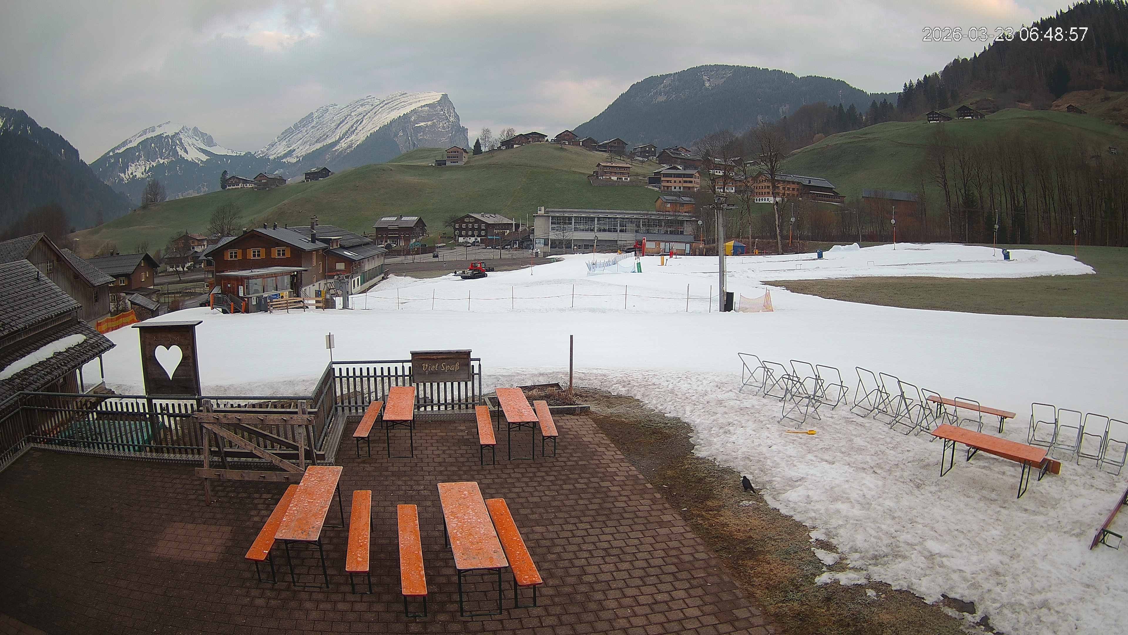 Archiv Foto Webcam Schrannenhof am Diedamskopf