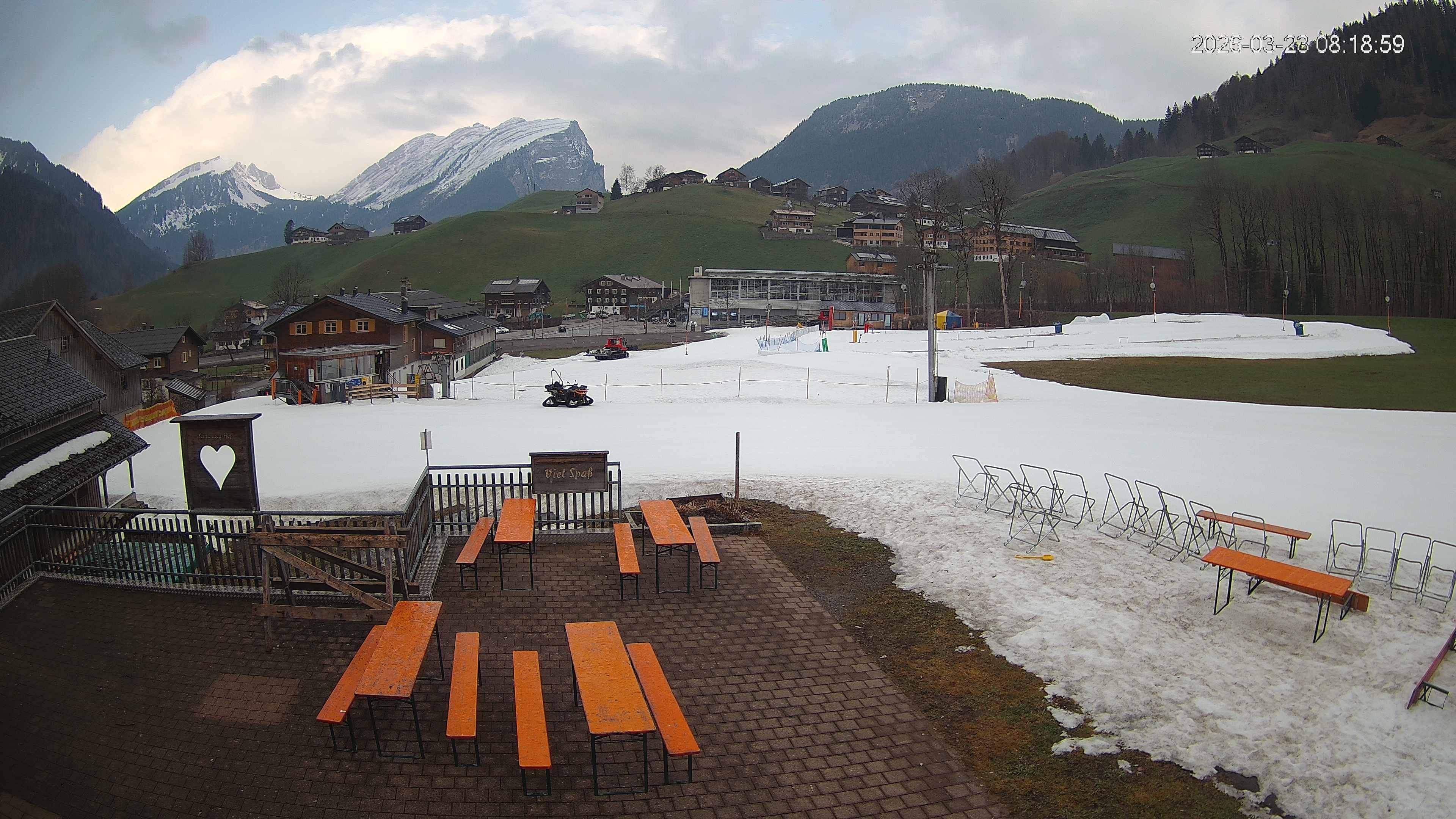 Archiv Foto Webcam Schrannenhof am Diedamskopf