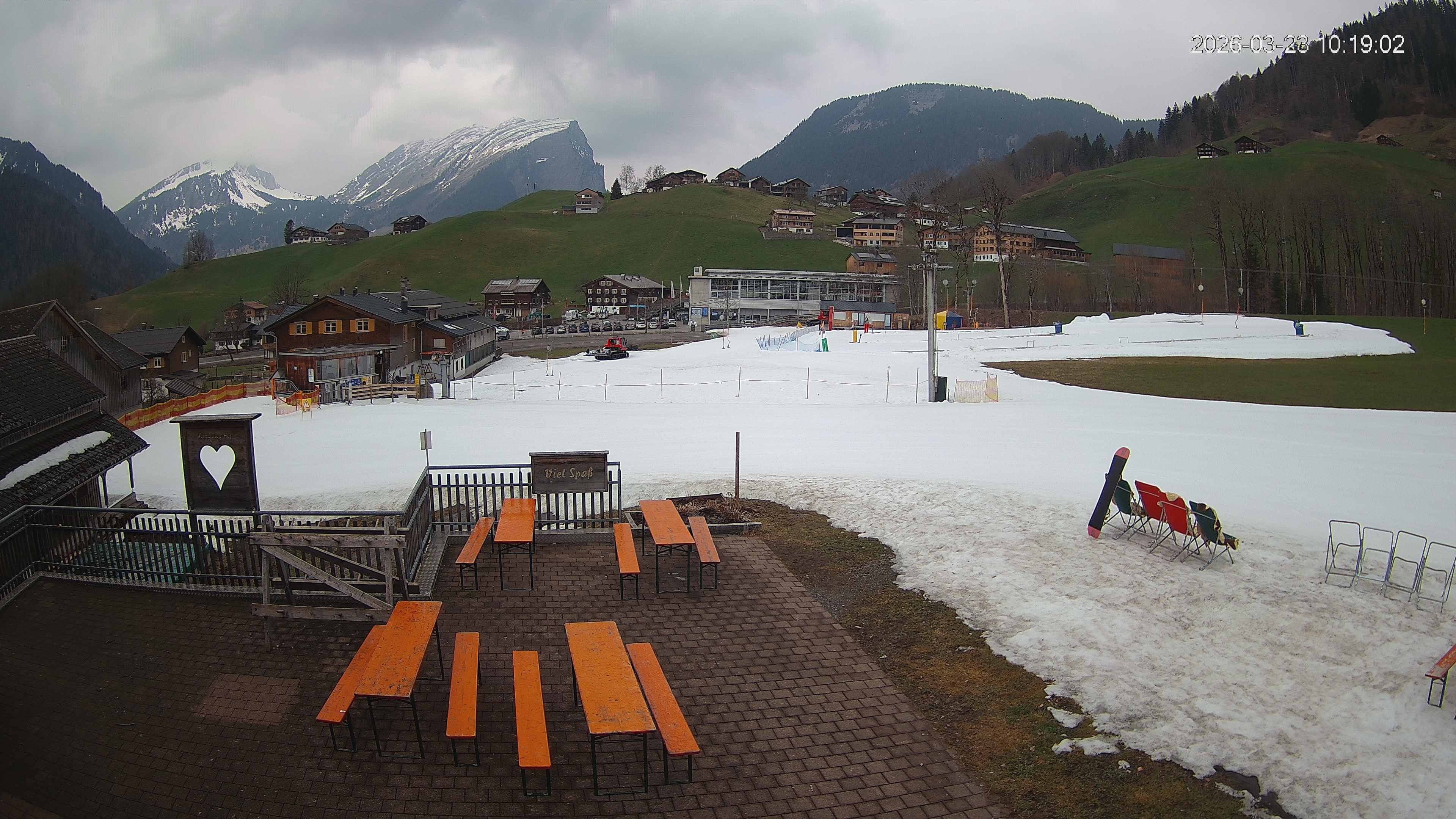 Archiv Foto Webcam Schrannenhof am Diedamskopf