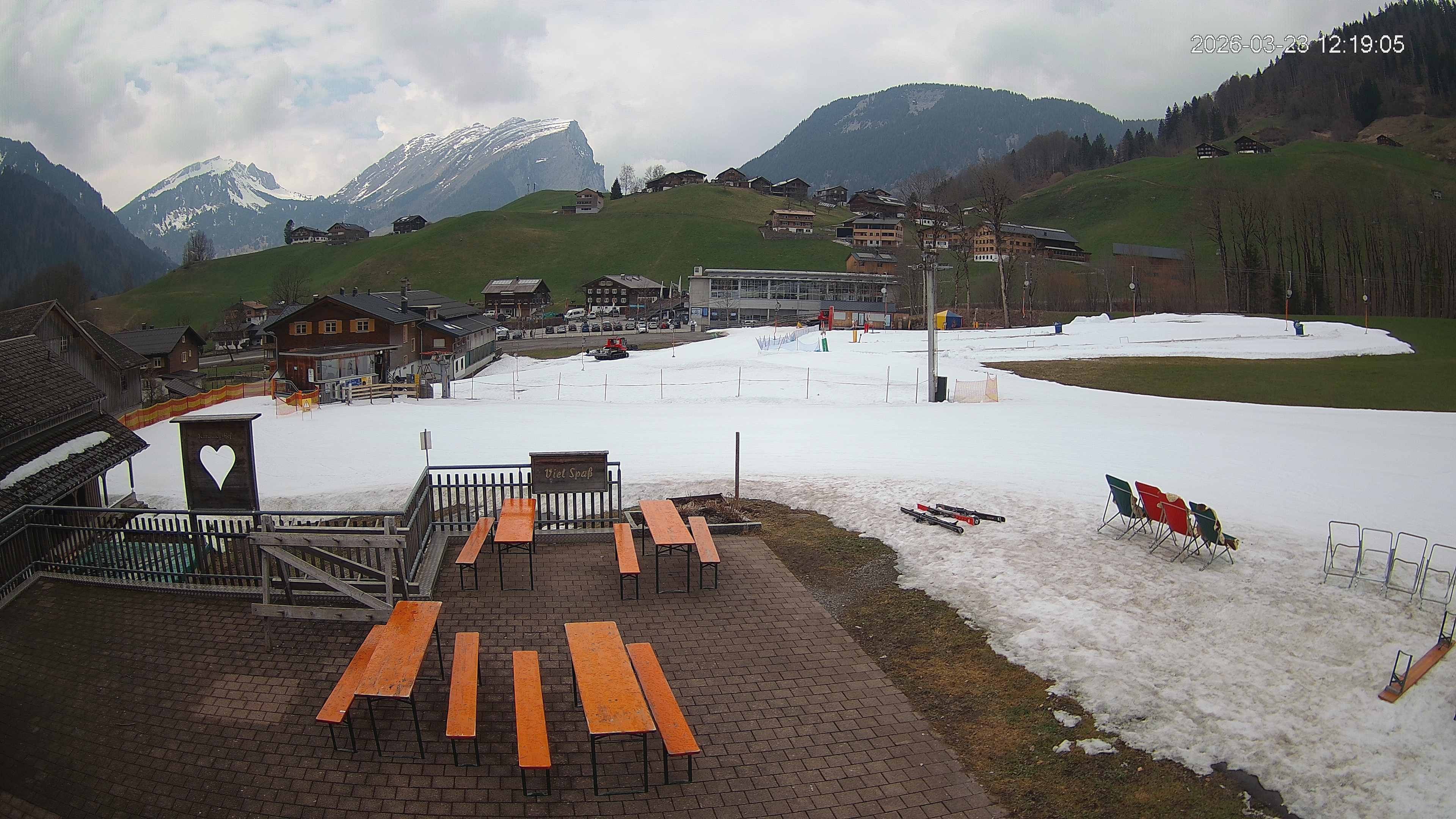 Archiv Foto Webcam Schrannenhof am Diedamskopf