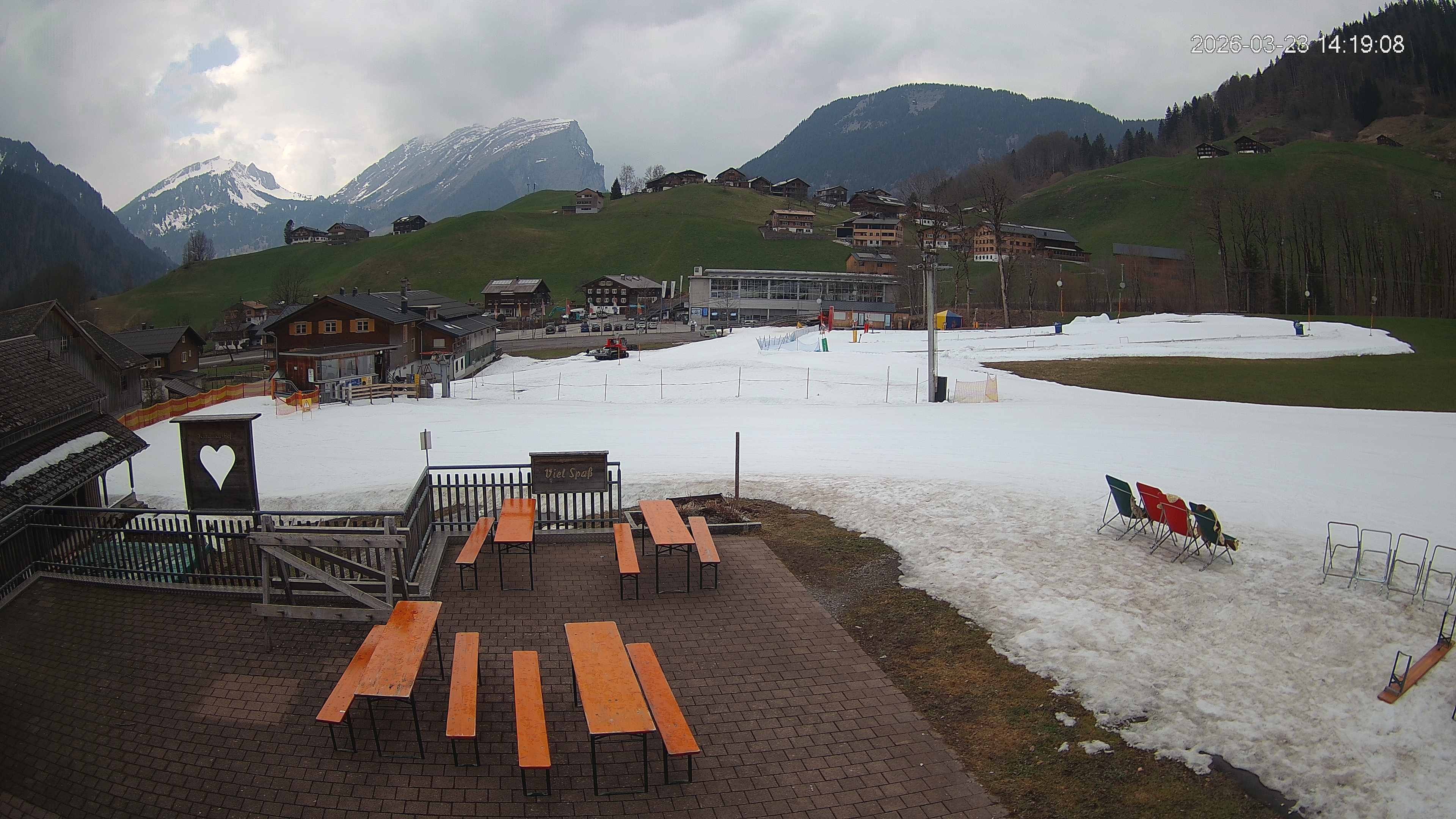 Archiv Foto Webcam Schrannenhof am Diedamskopf