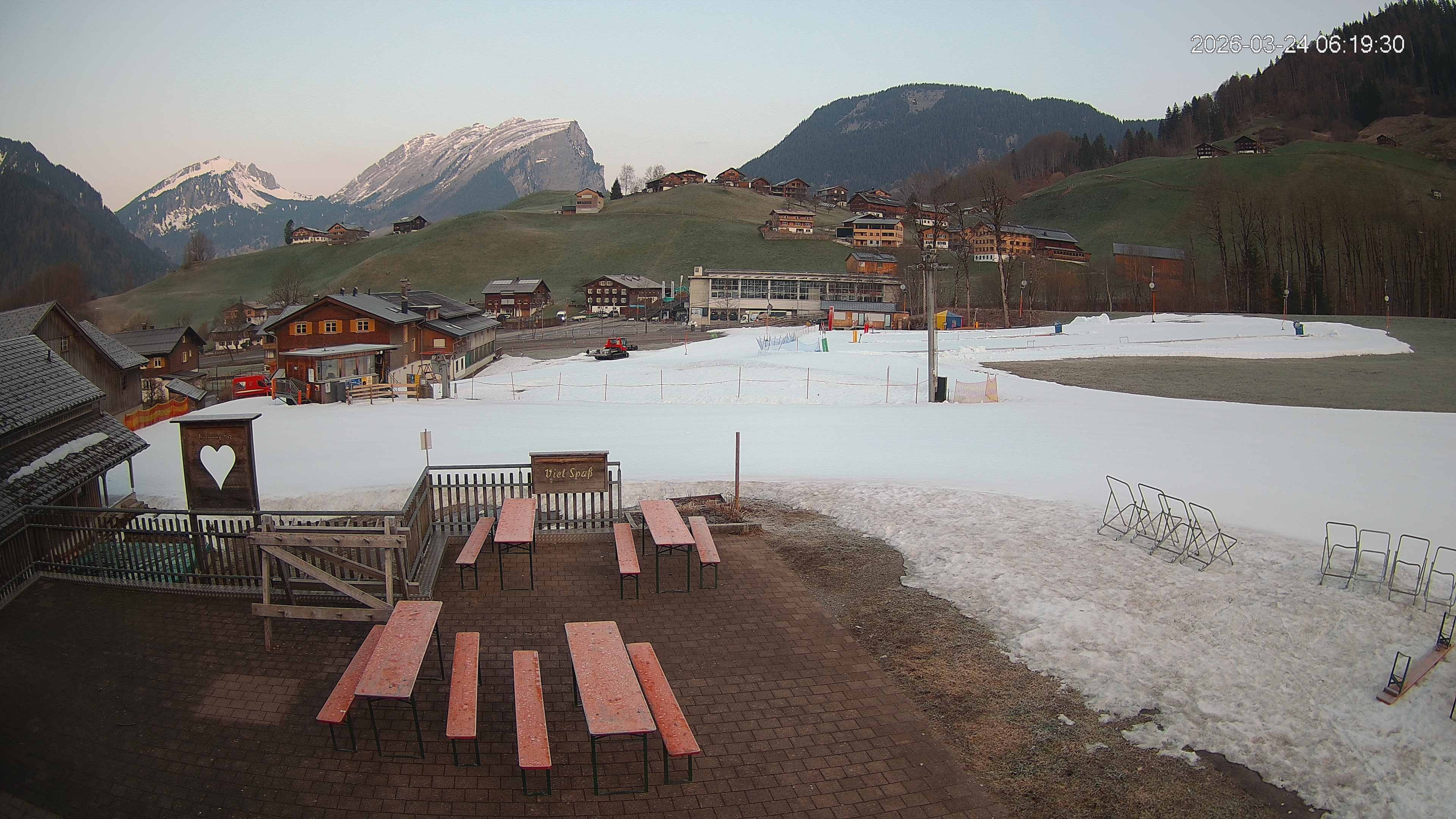 Archiv Foto Webcam Schrannenhof am Diedamskopf