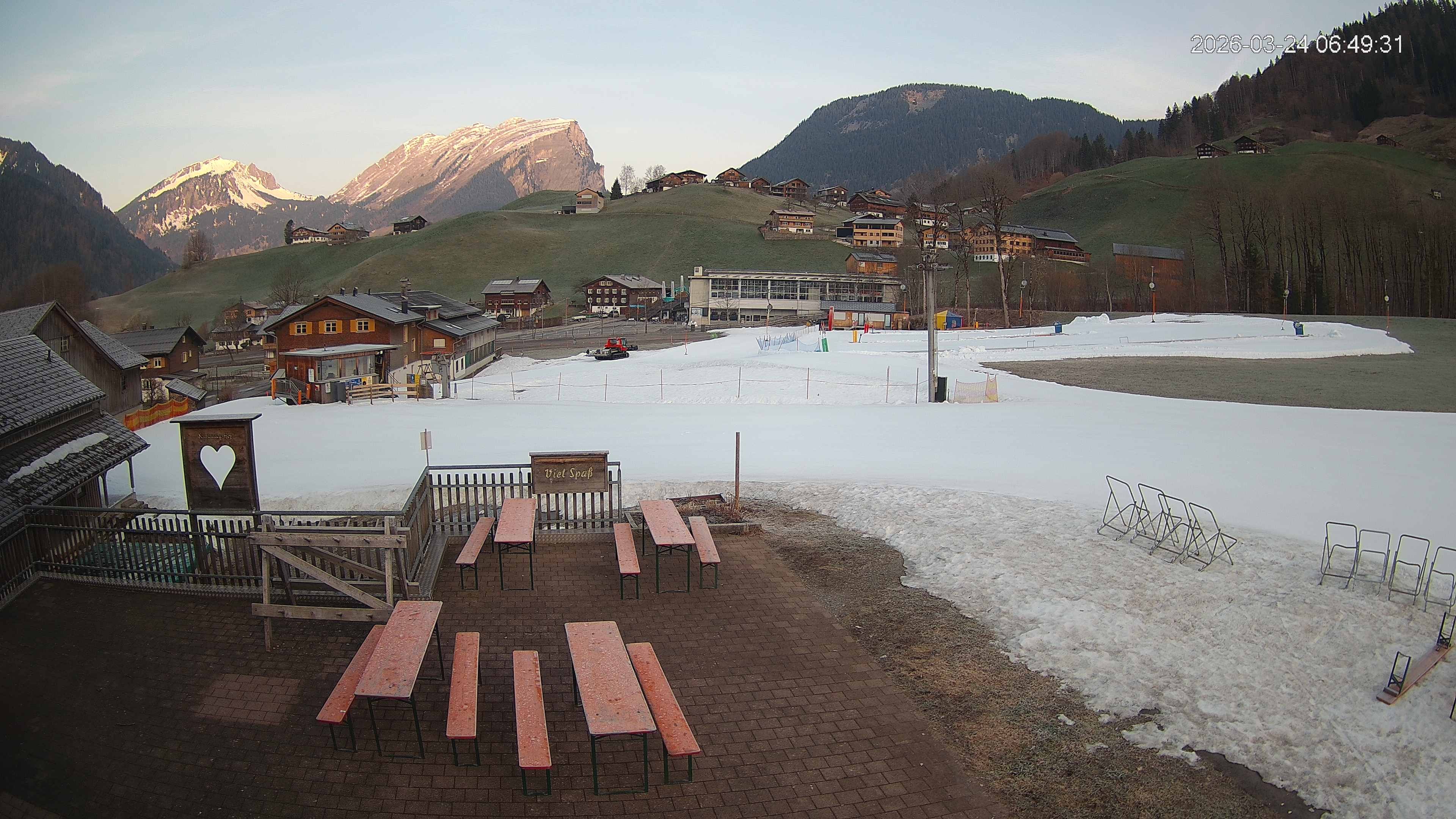 Archiv Foto Webcam Schrannenhof am Diedamskopf